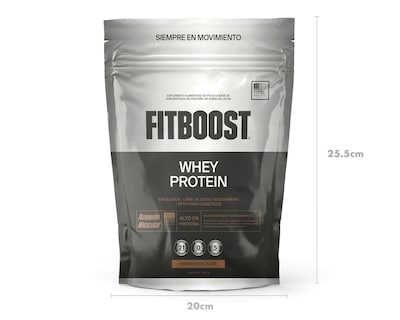 Foto 2 | Proteína Fitboost Slim Fit Sabor Chocolate sin Gluten 450 g