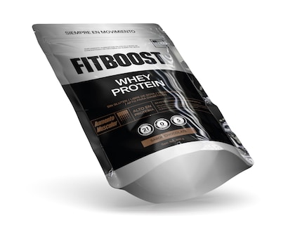 Foto 4 | Proteína Fitboost Slim Fit Sabor Chocolate sin Gluten 450 g