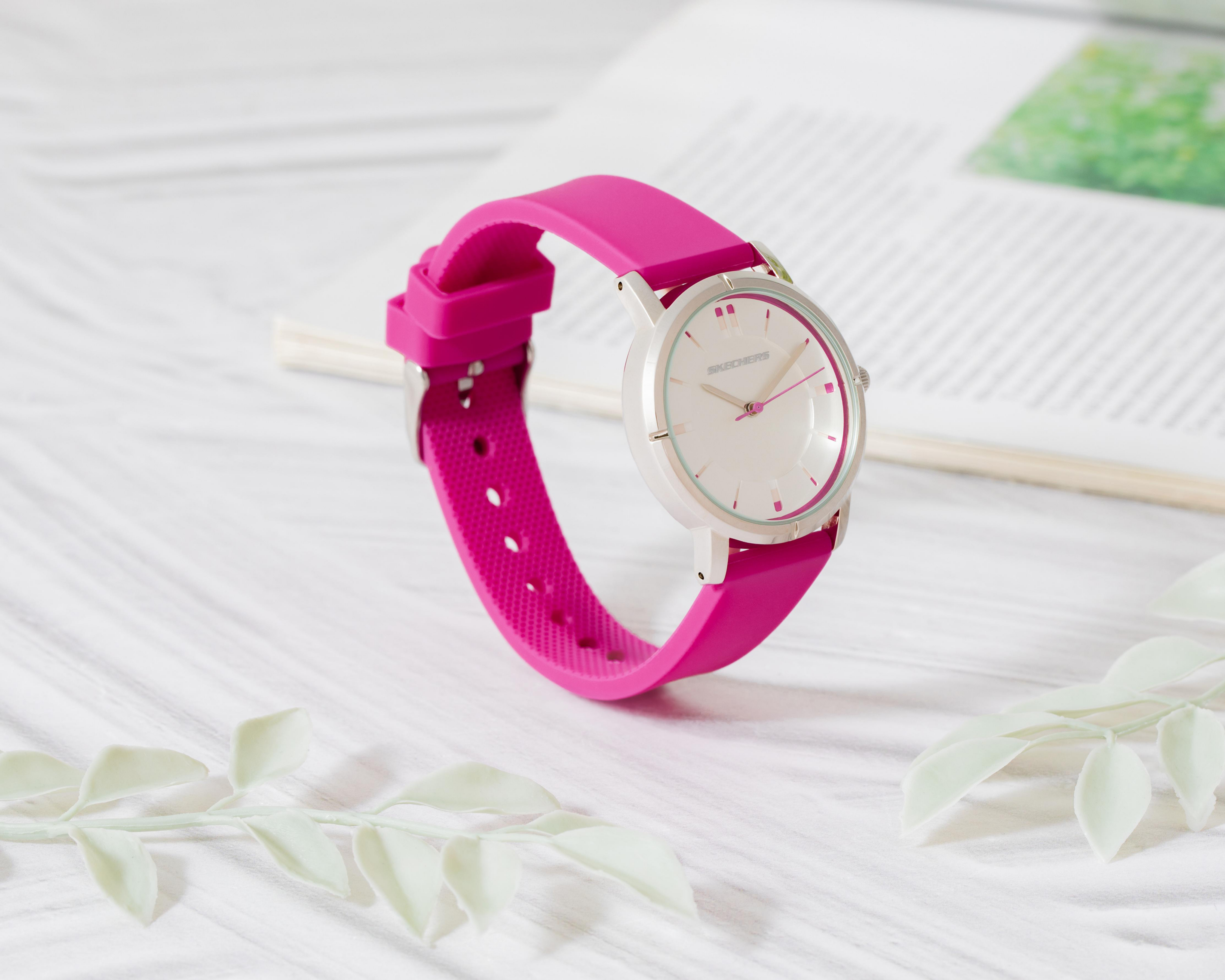 Foto 7 pulgar | Reloj Skechers SR6285 Rosa