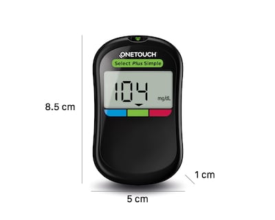 Foto 5 | Glucómetro One Touch Select Plus Simple con Tecnología ColorSure
