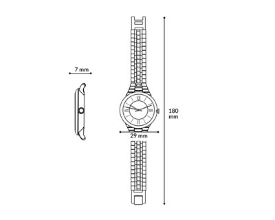 Foto 5 | Reloj para Mujer Relic ZR11775 Plateado