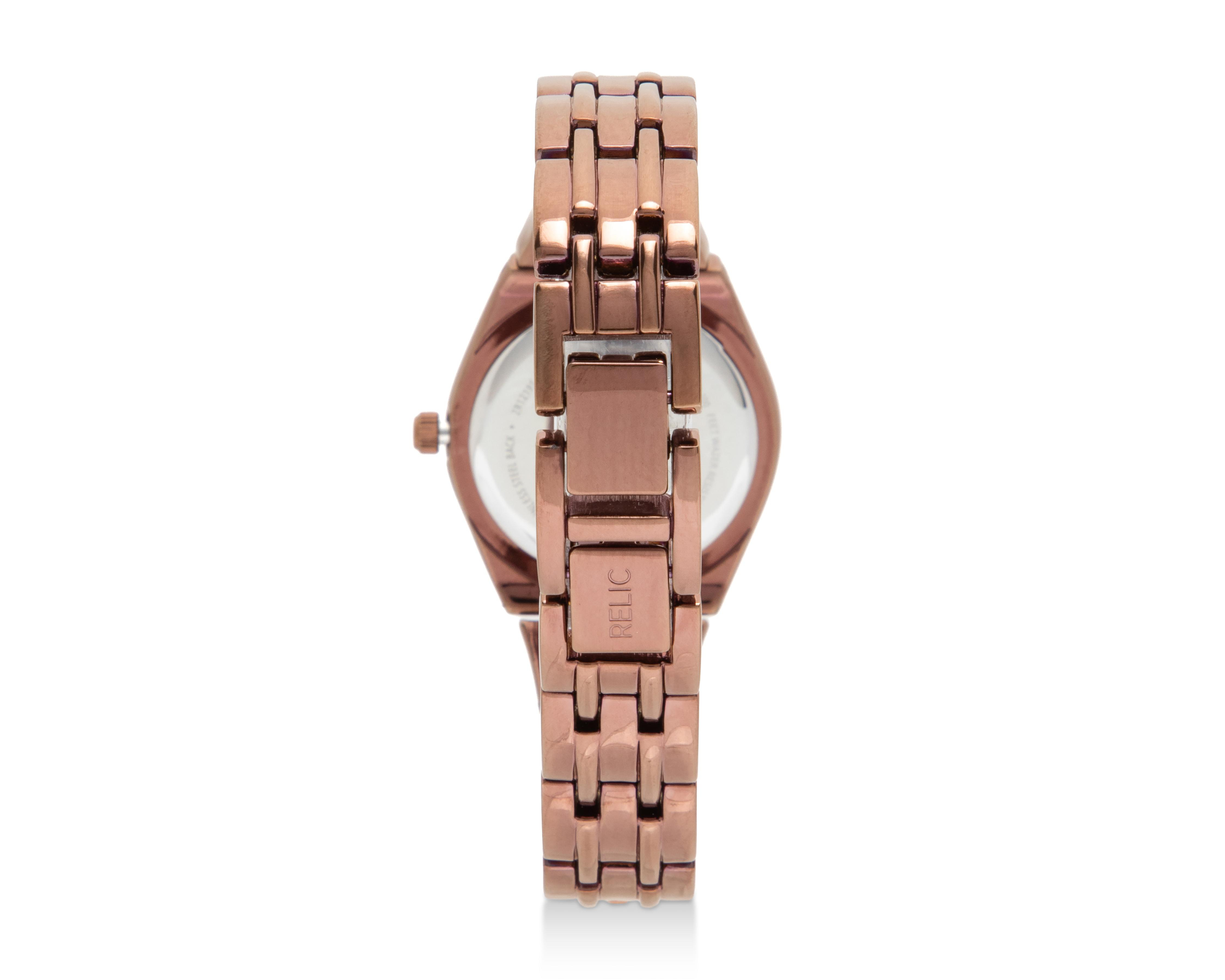 Foto 4 pulgar | Reloj Relic ZR12195 Café