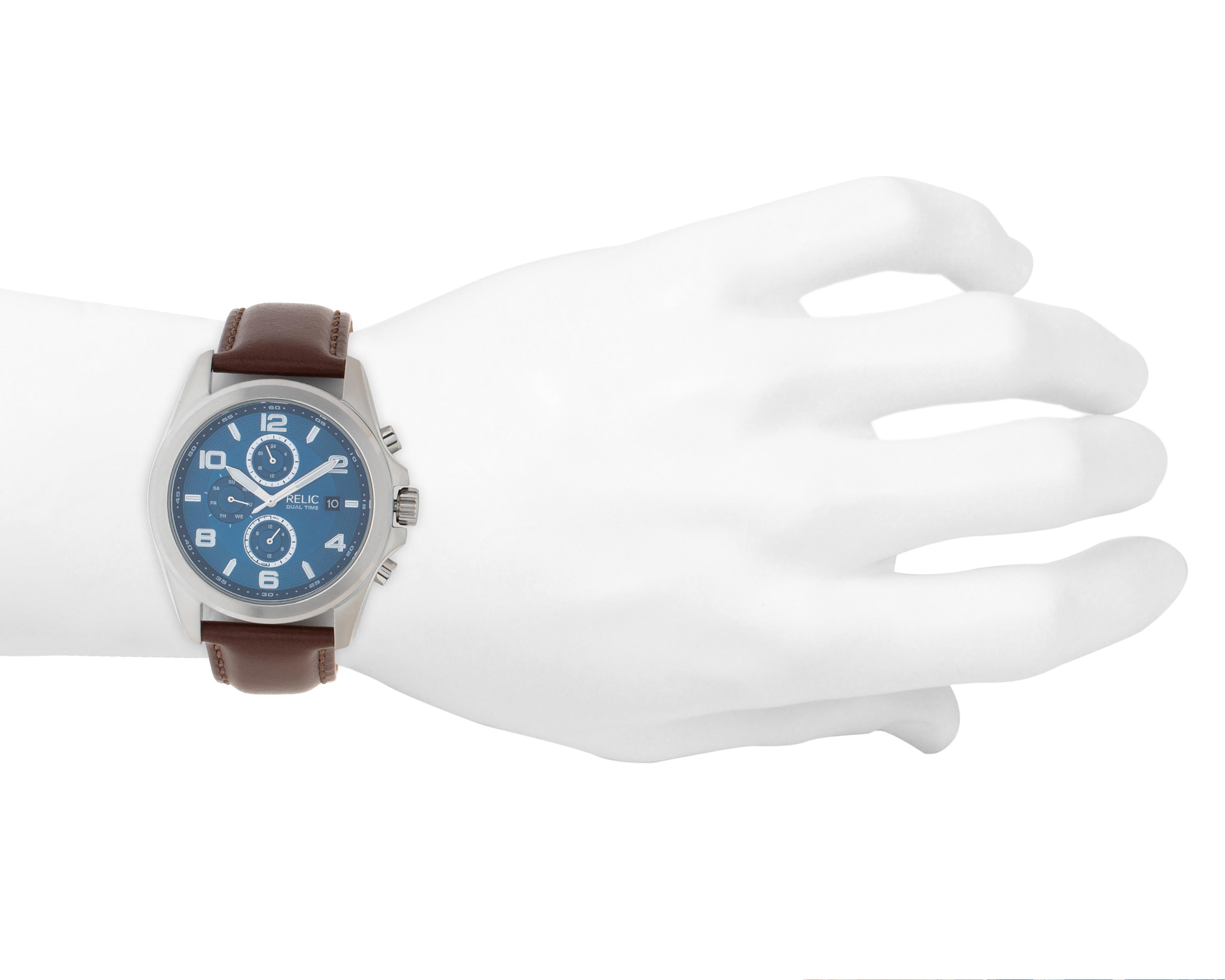 Foto 5 pulgar | Reloj Relic ZR15794 Plateado