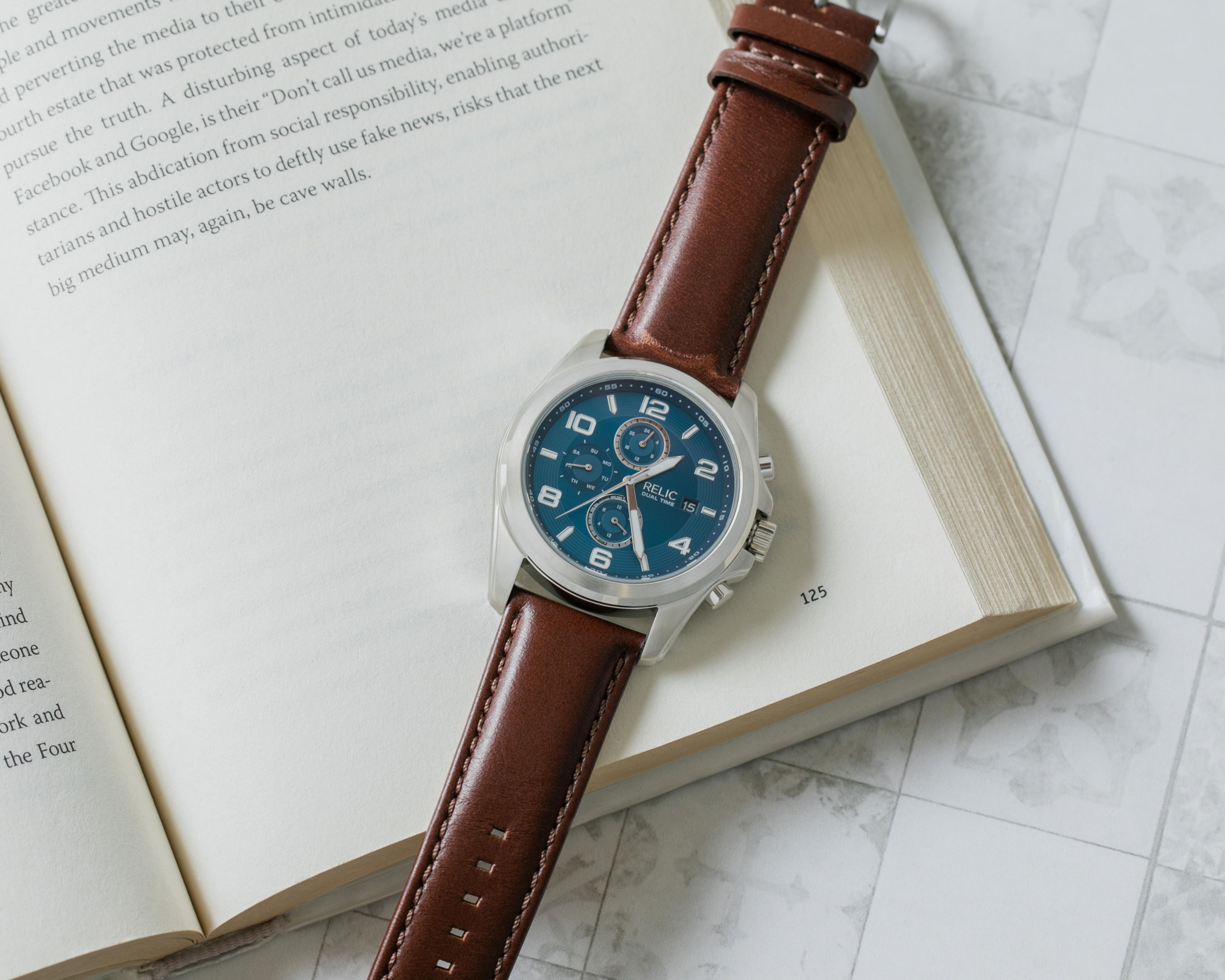 Foto 6 pulgar | Reloj Relic ZR15794 Plateado