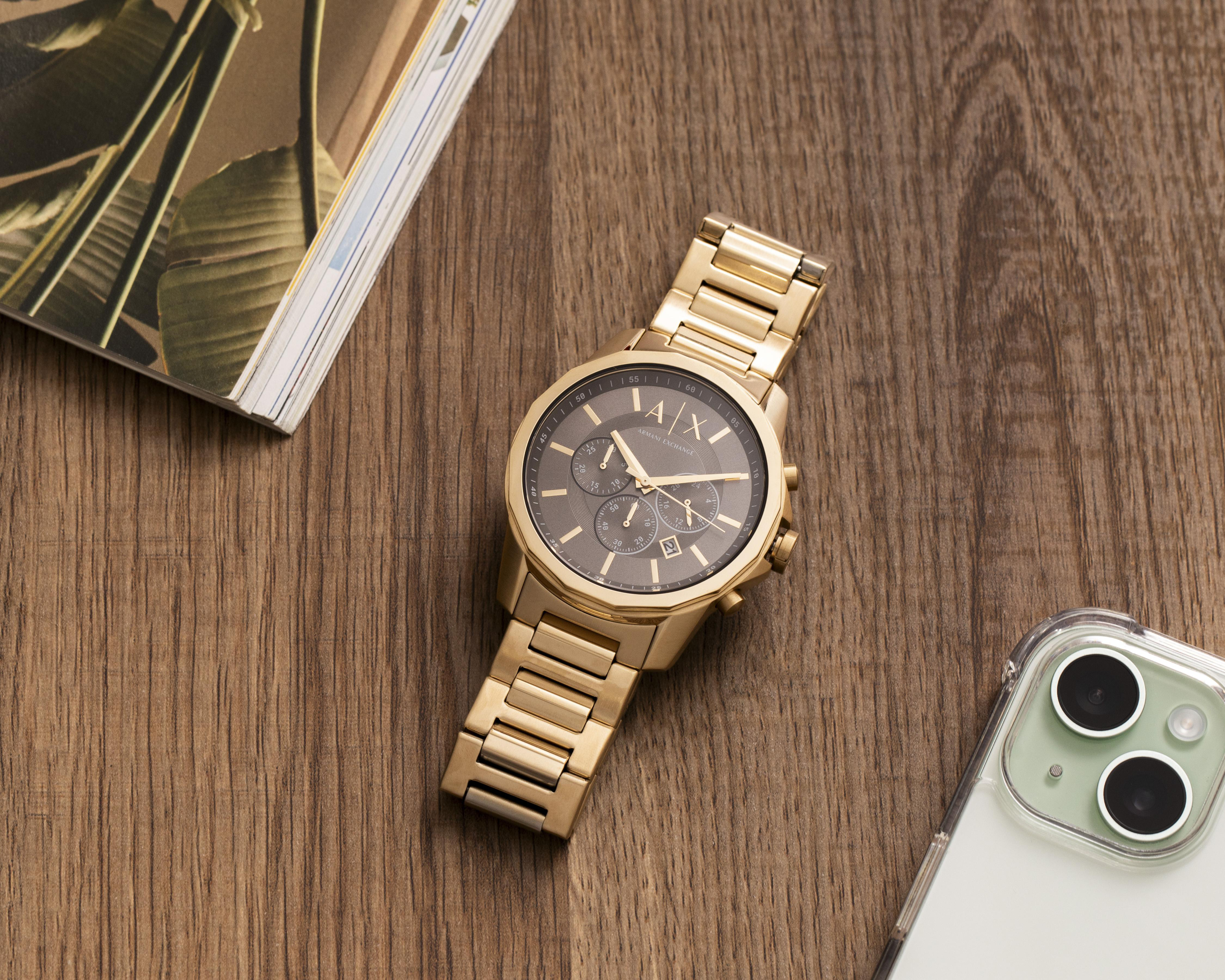 Foto 6 | Reloj Armani Exchange AX1721 Dorado