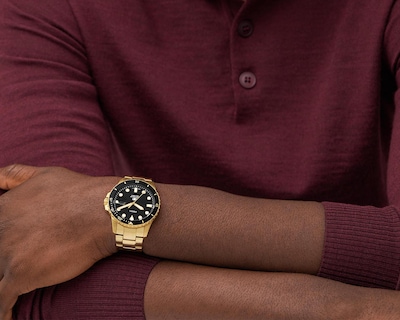 Foto 5 | Reloj para Hombre Fossil FS6035 Dorado
