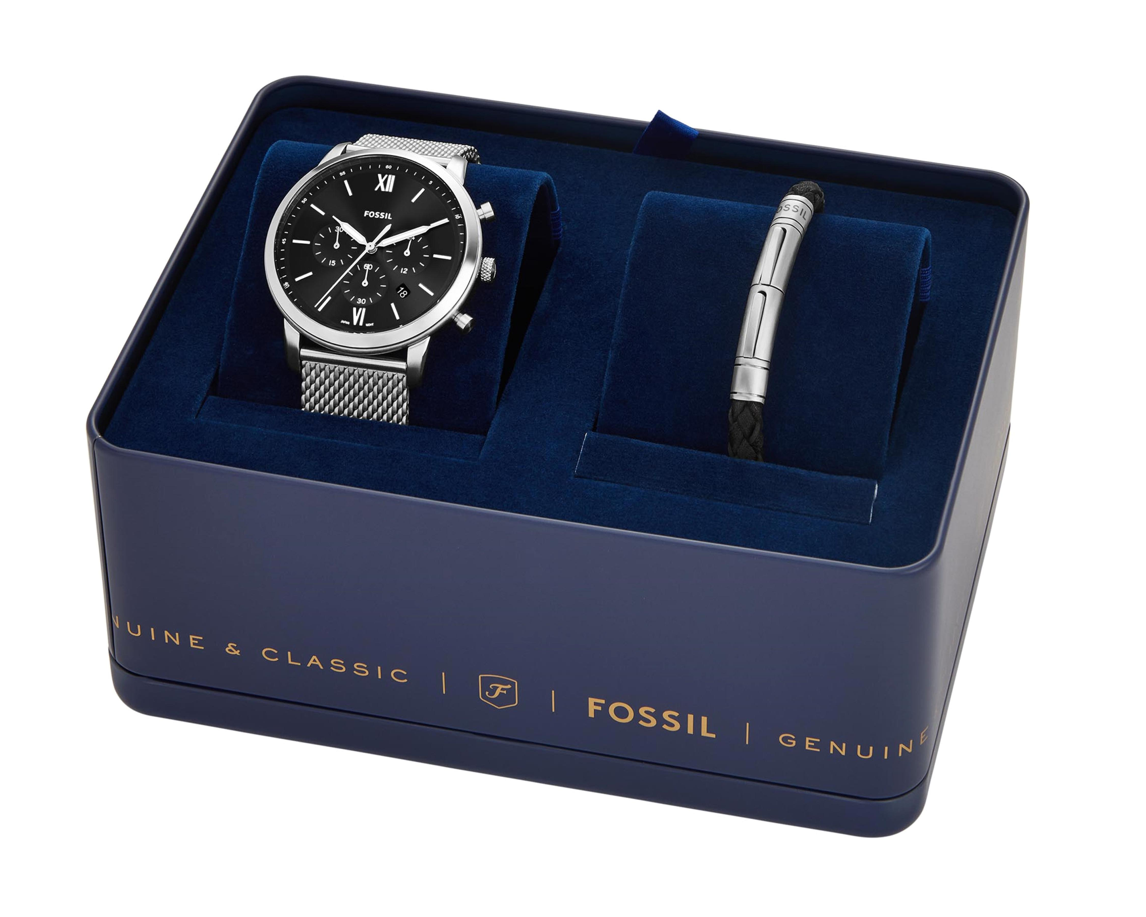 Foto 7 pulgar | Reloj Fossil FS6020SET con 1 Accesorio