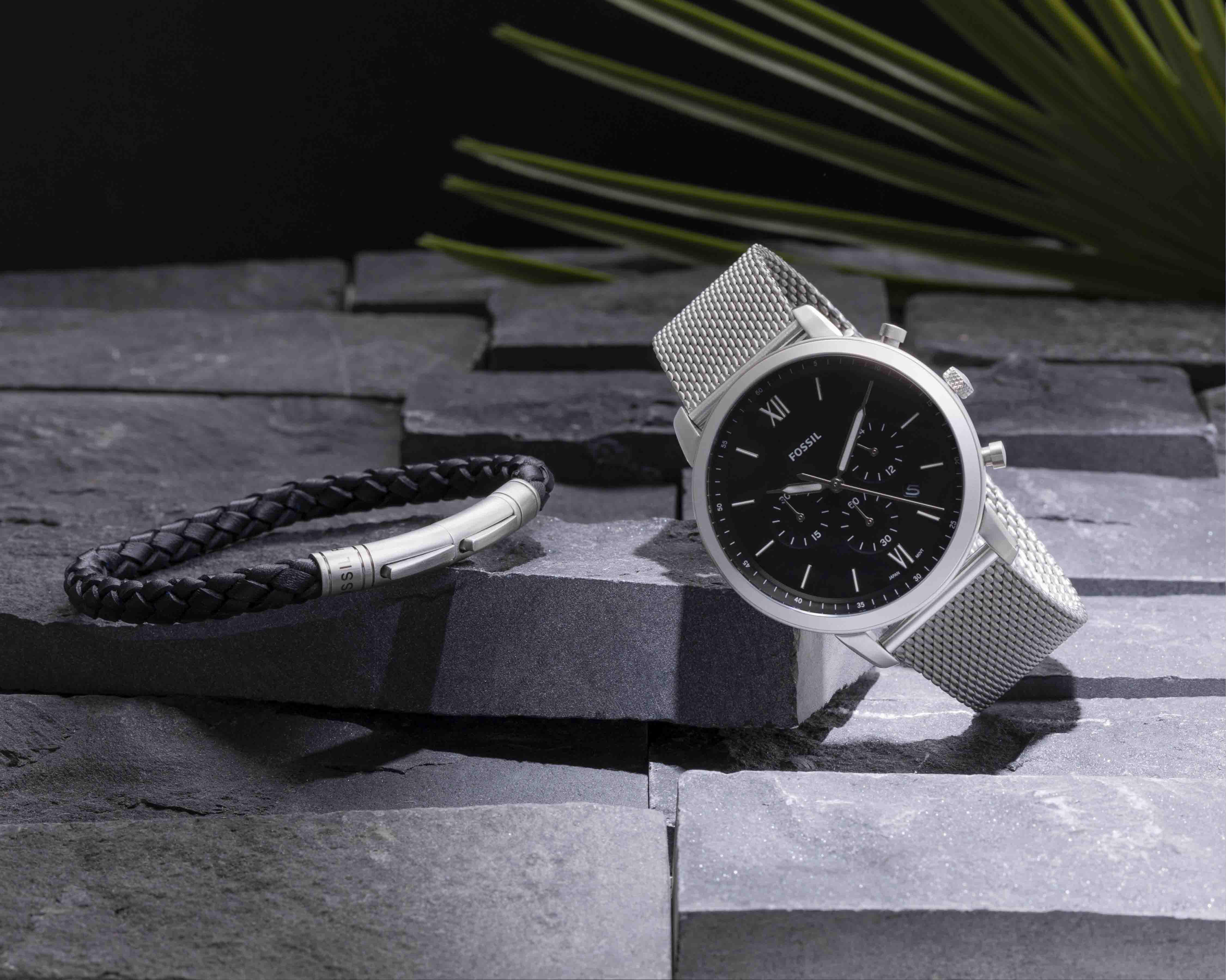 Foto 7 | Reloj Fossil FS6020SET con 1 Accesorio