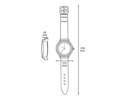 Foto 6 | Reloj Disney LAS5035BU Azul