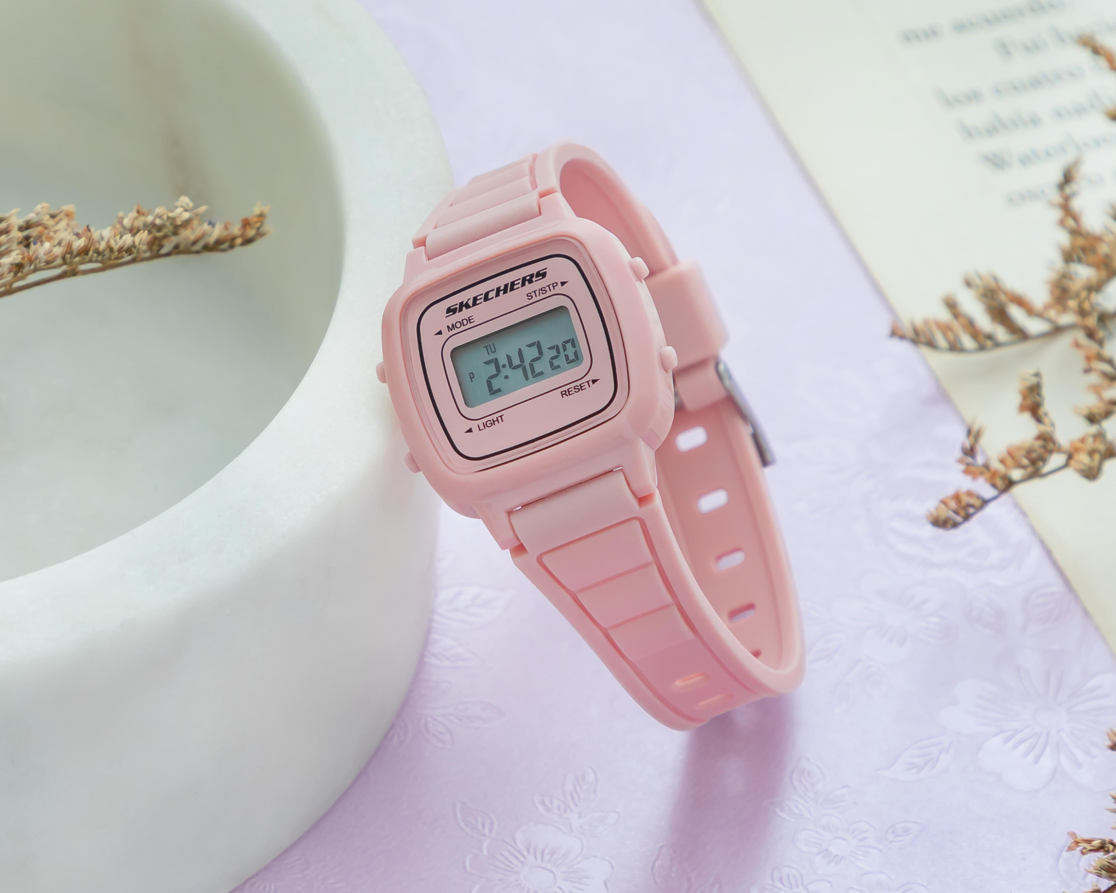 Foto 7 pulgar | Reloj Skechers SR2139 Rosa
