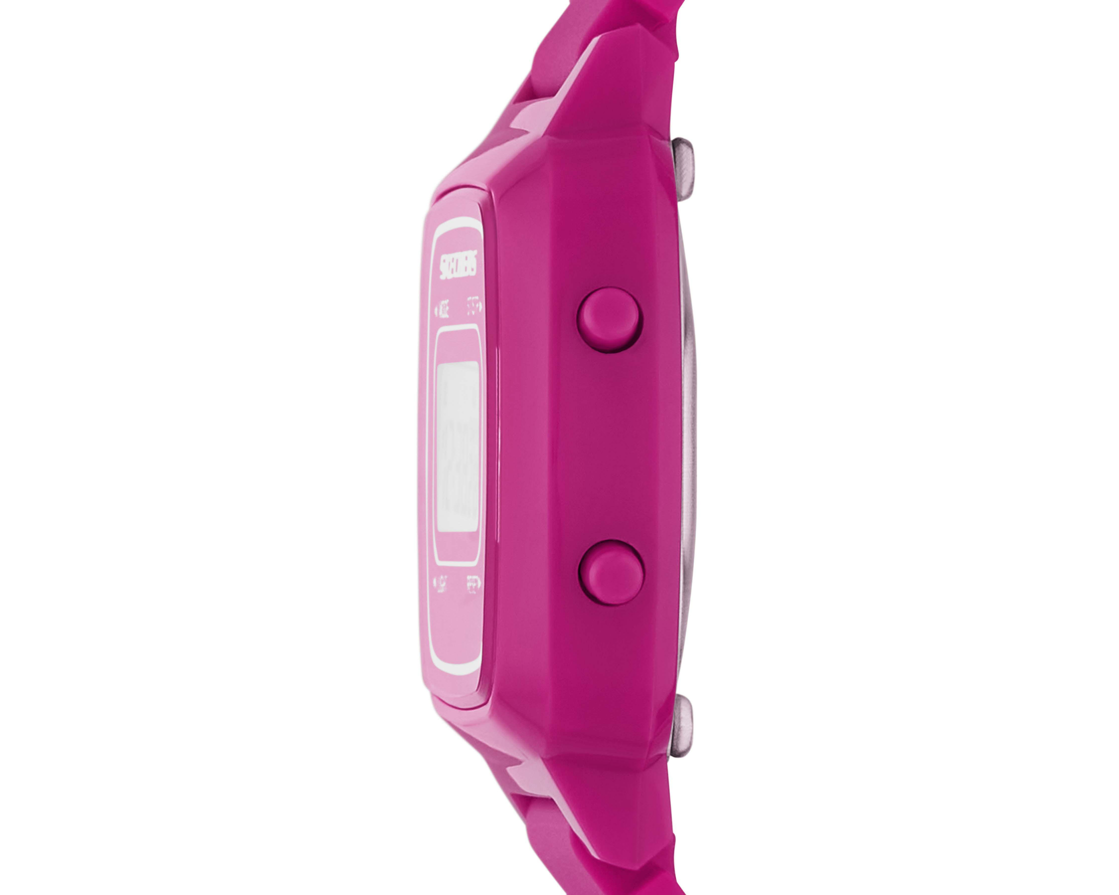 Foto 3 pulgar | Reloj Skechers SR2140 Rosa Fucsia