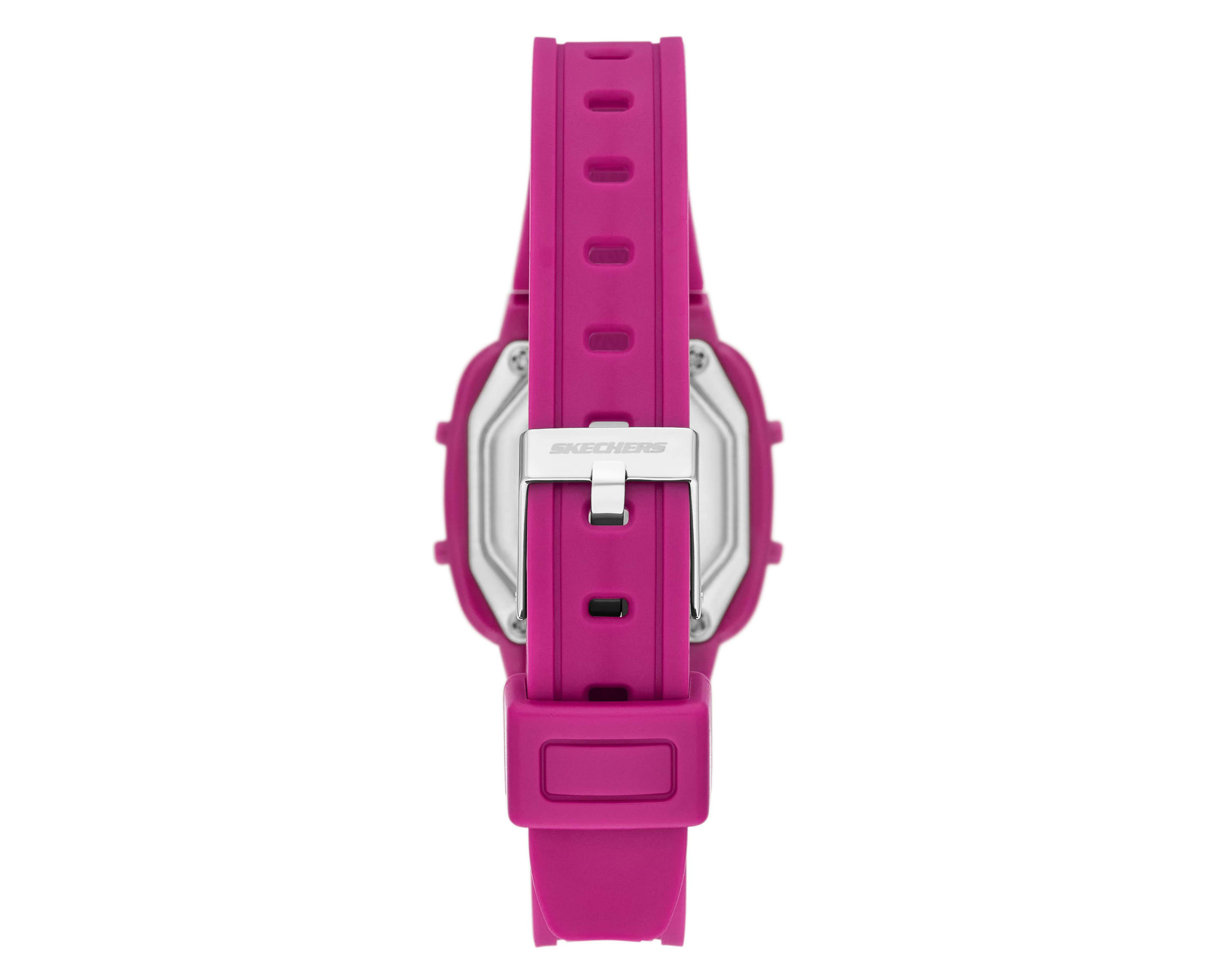 Foto 4 pulgar | Reloj Skechers SR2140 Rosa Fucsia