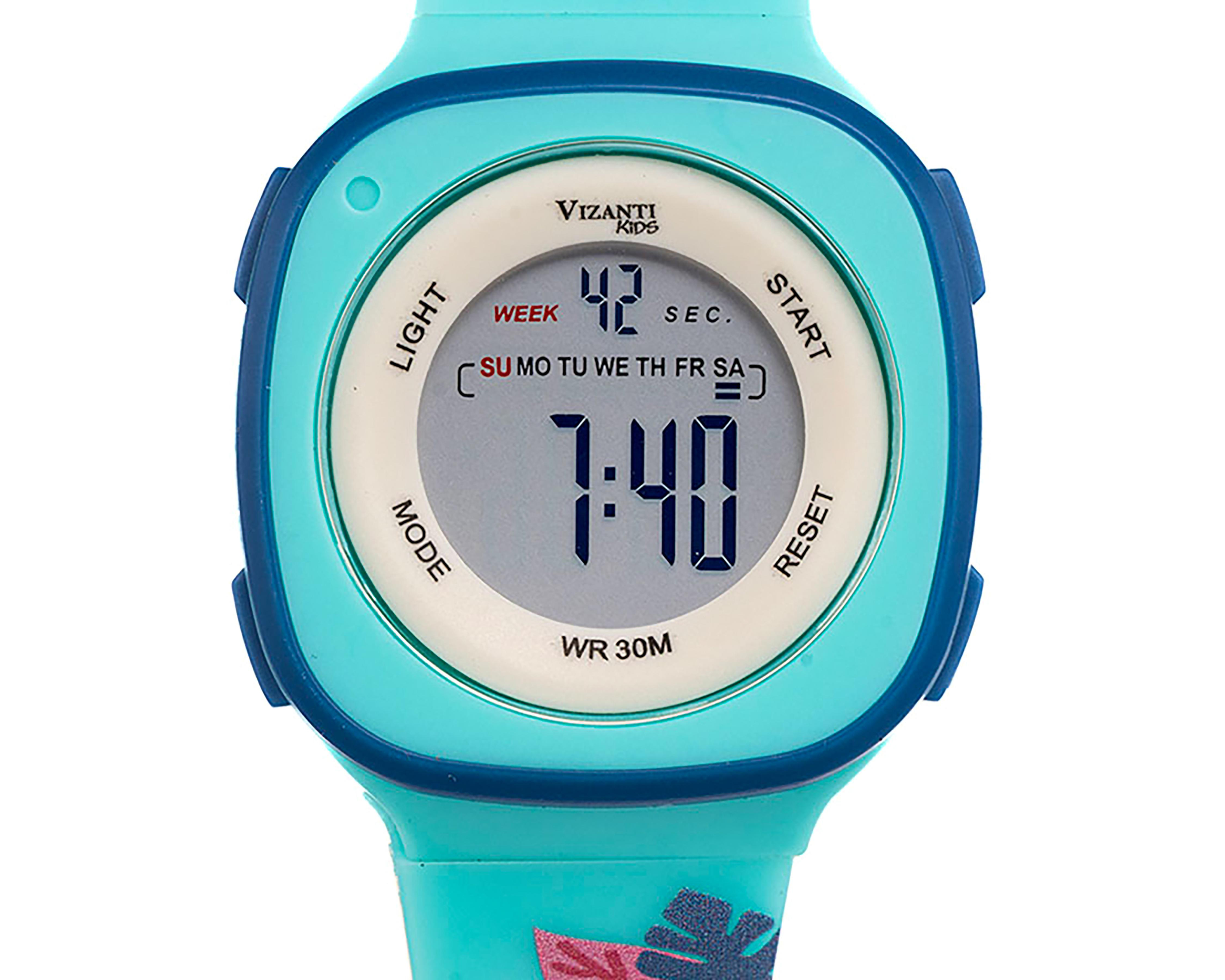 Foto 5 pulgar | Reloj Infantil Vizanti Kids VK2207AFL Azul Turquesa