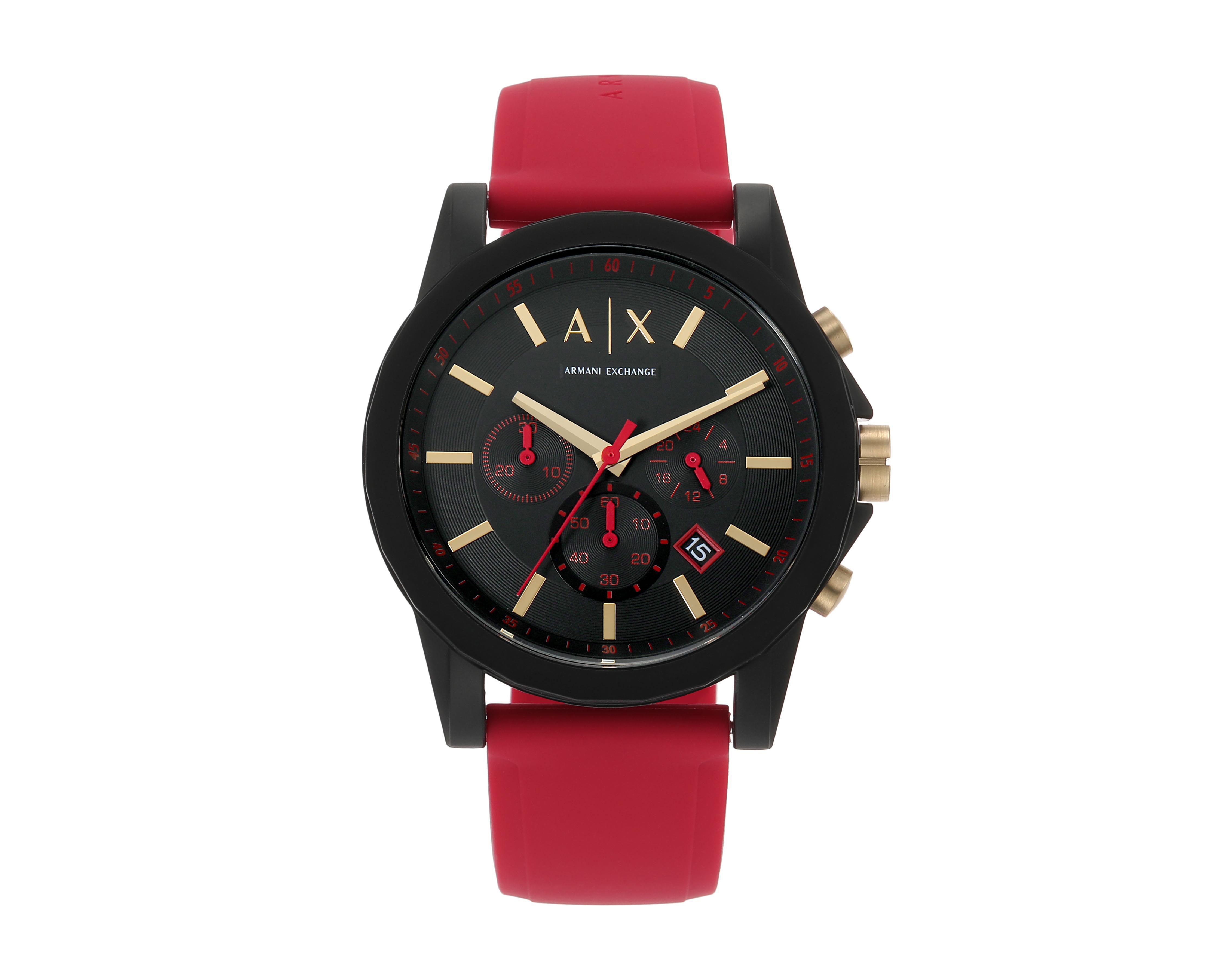 Foto 3 pulgar | Reloj Armani Exchange AX7152 Rojo con Accesorio