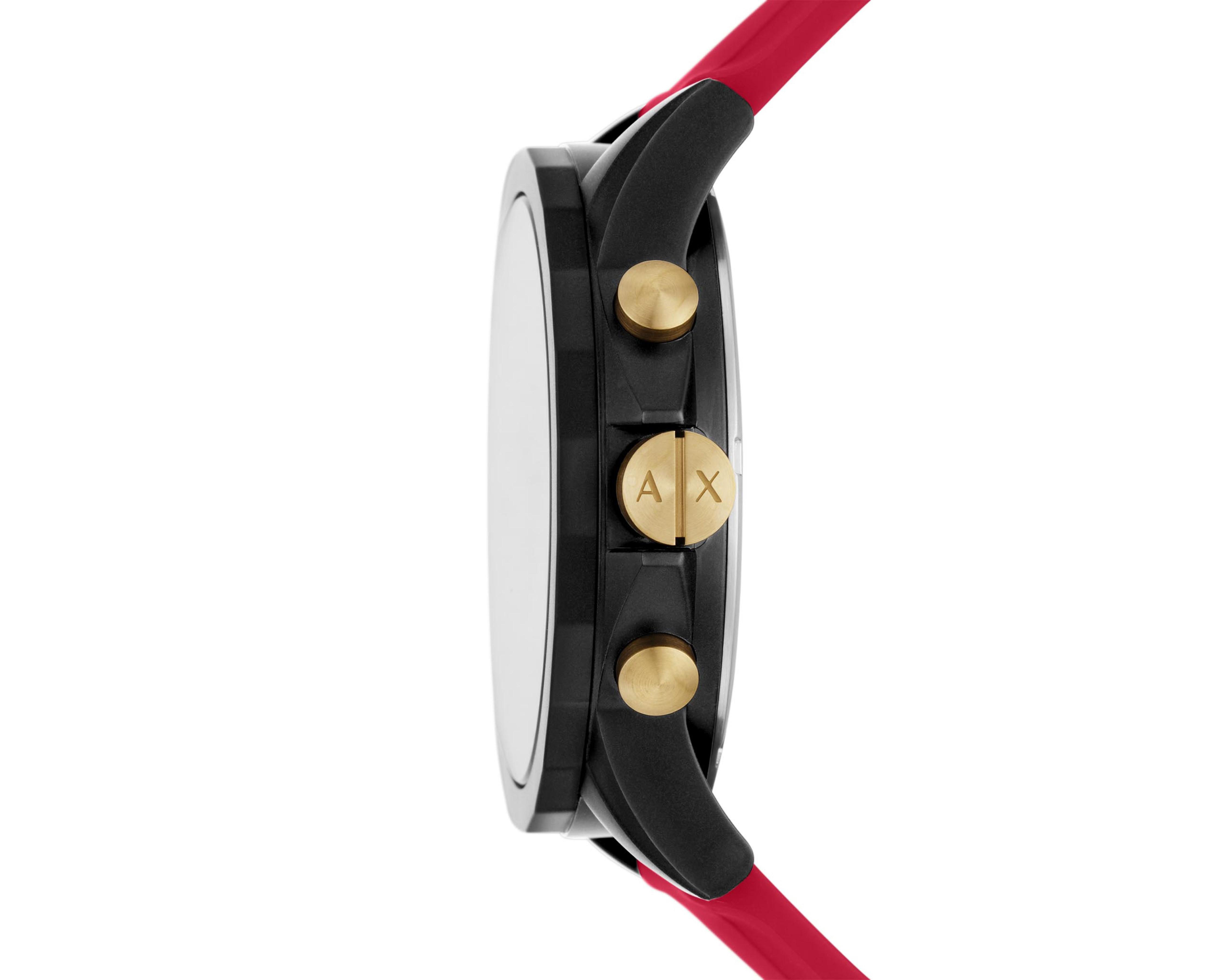 Foto 4 pulgar | Reloj Armani Exchange AX7152 Rojo con Accesorio