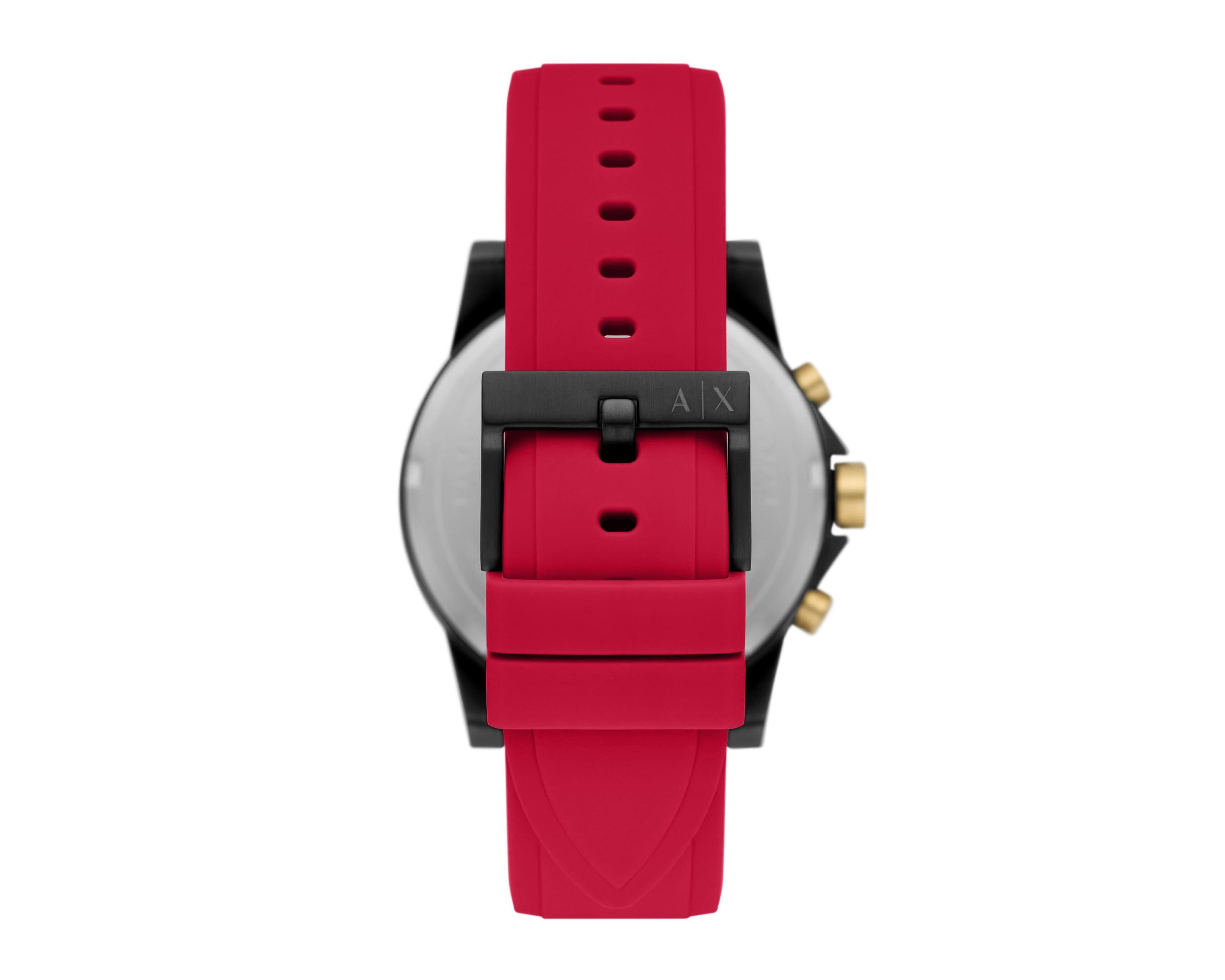 Reloj armani rojo para hombre shops