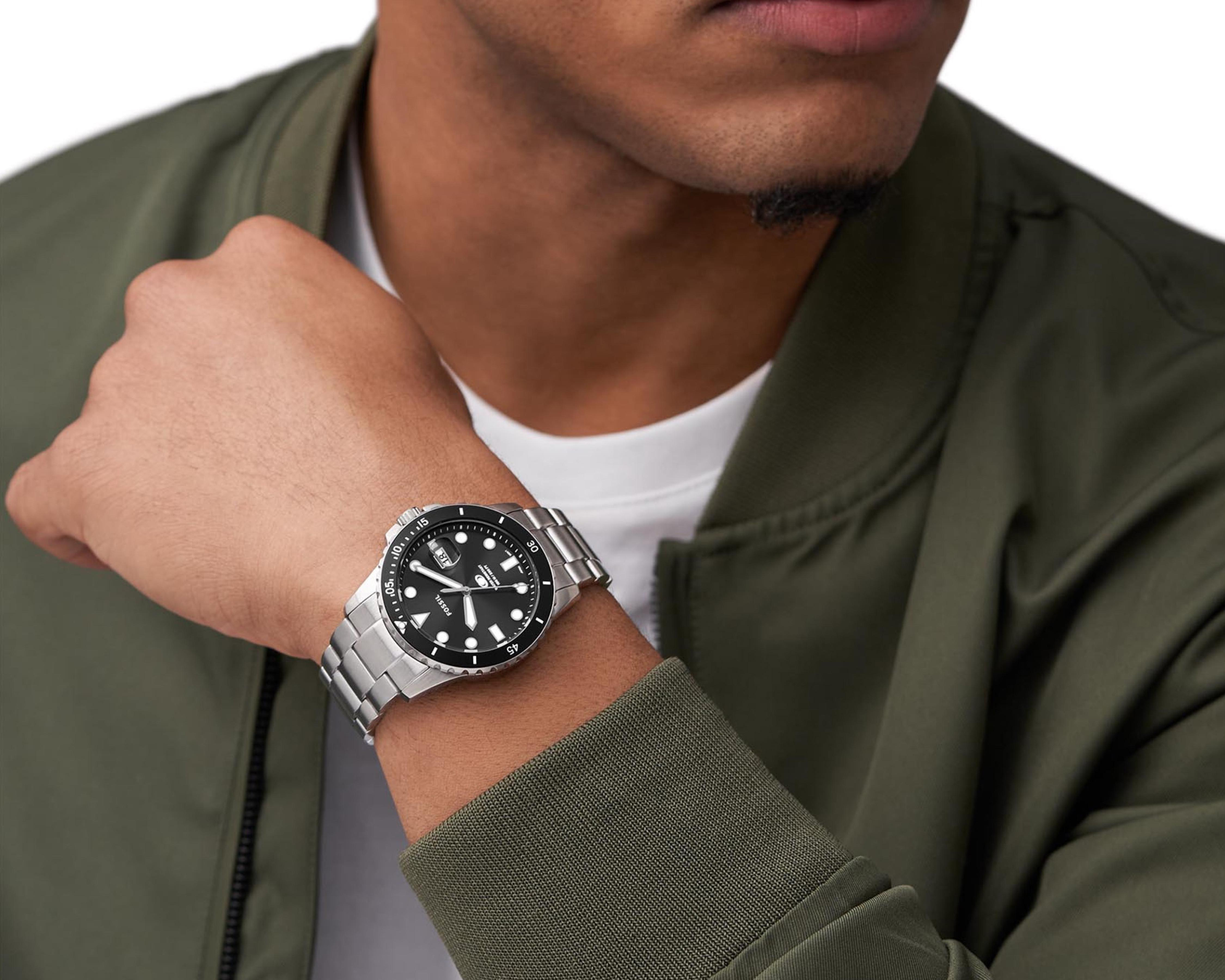Foto 8 pulgar | Reloj Fossil FS6032 Plateado