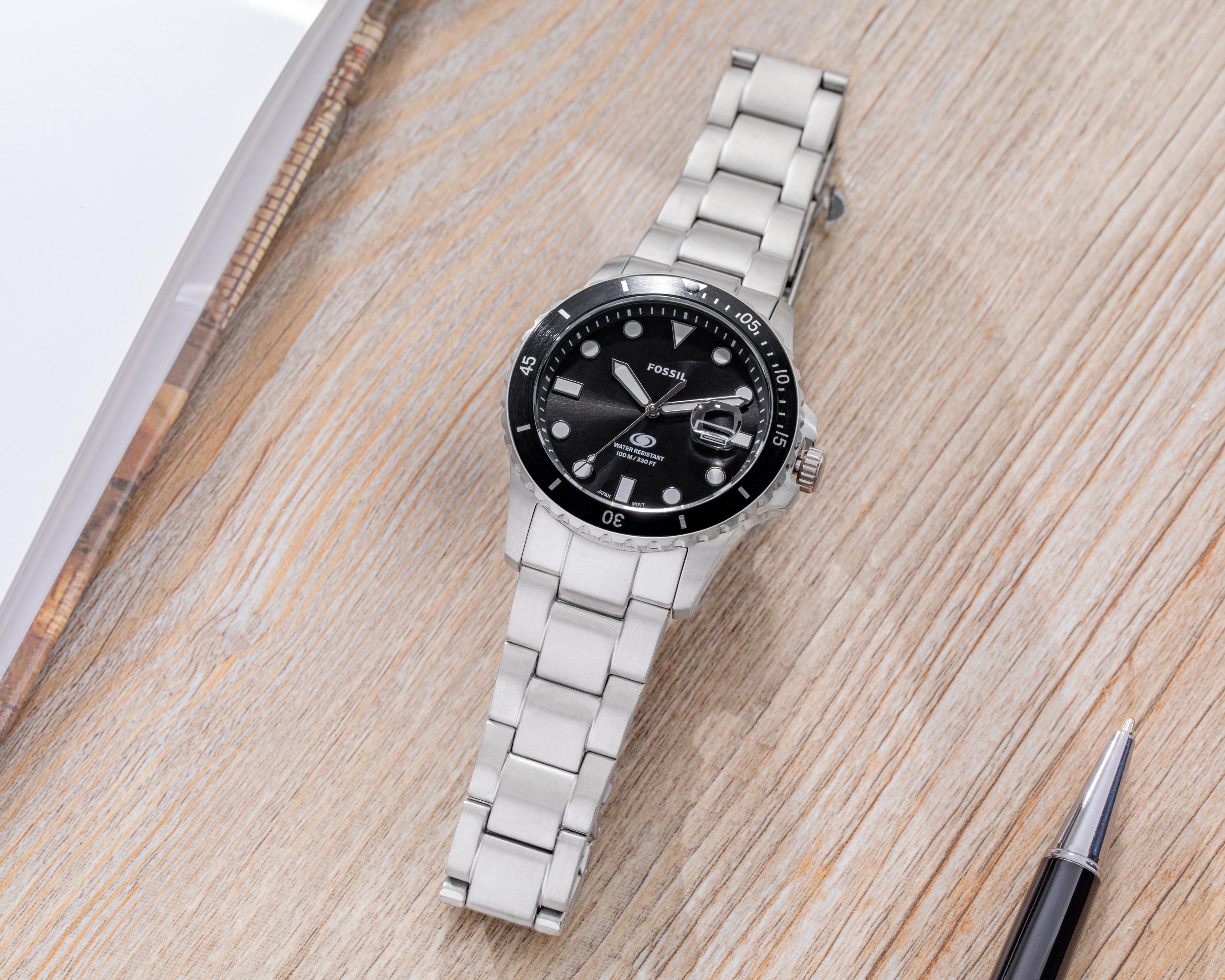 Foto 9 pulgar | Reloj Fossil FS6032 Plateado