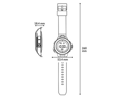 Foto 3 | Reloj Casio GA-700BNR-1ACR Negro