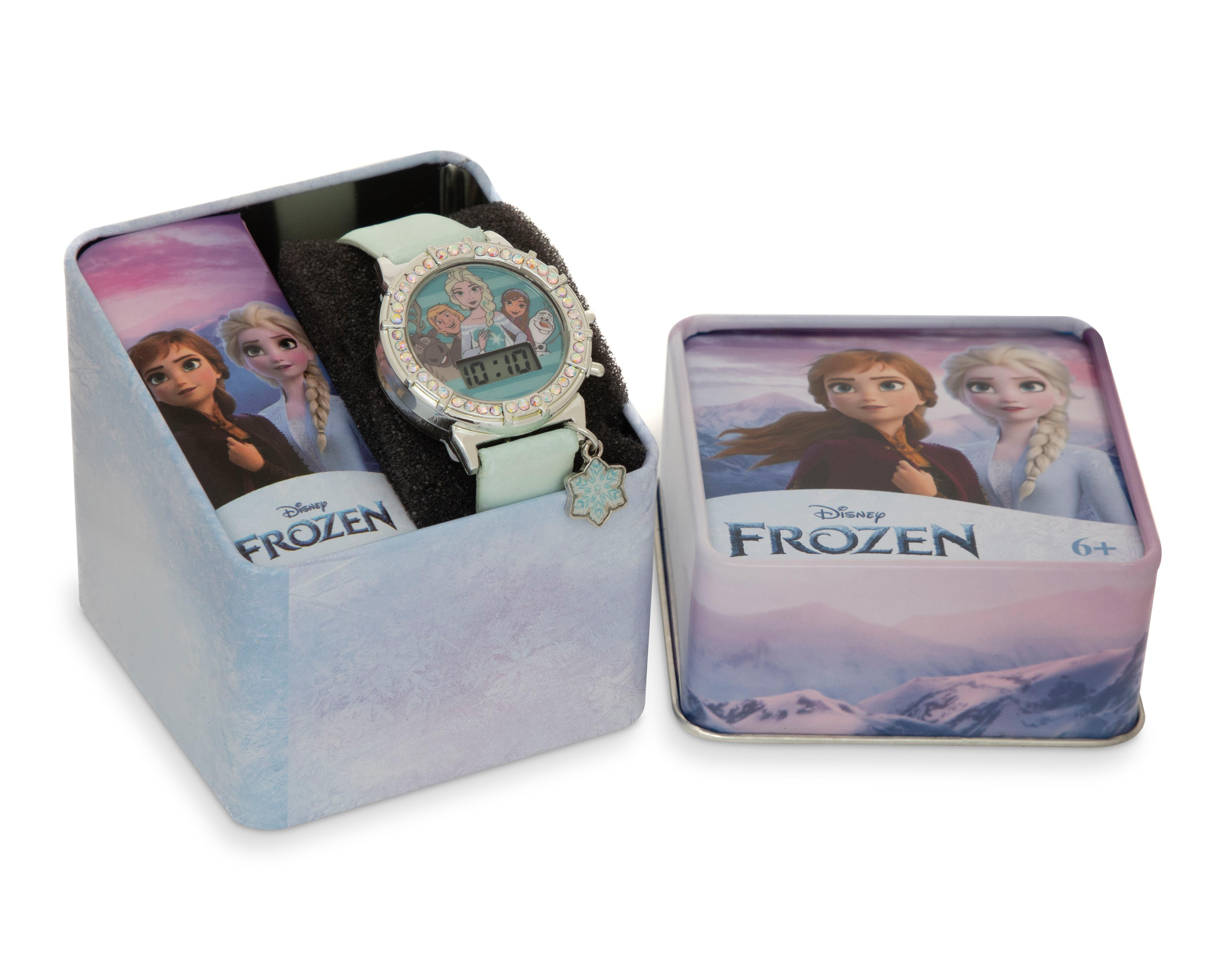 Foto 6 pulgar | Reloj Infantil Disney Frozen Azul