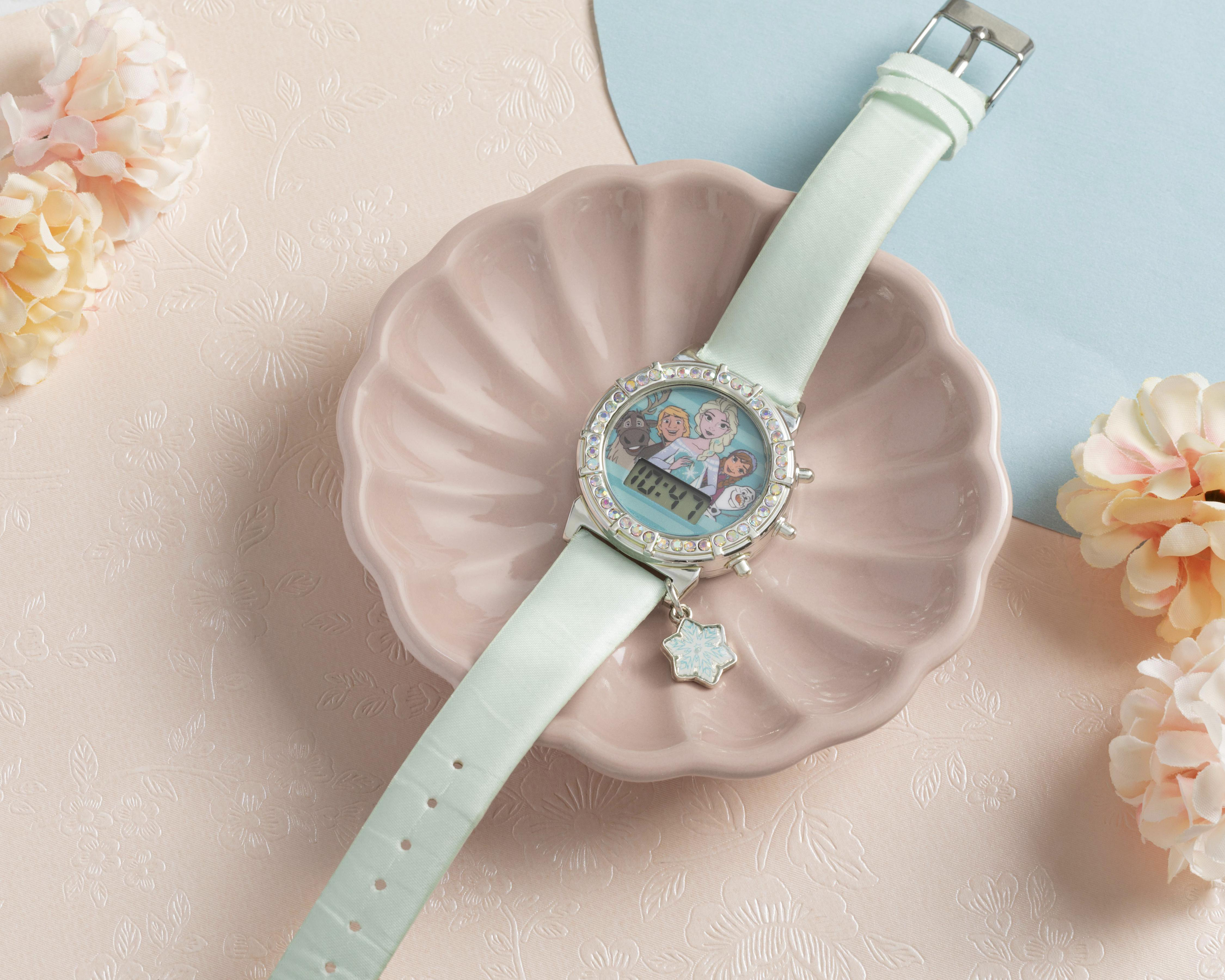 Foto 7 pulgar | Reloj Infantil Disney Frozen Azul