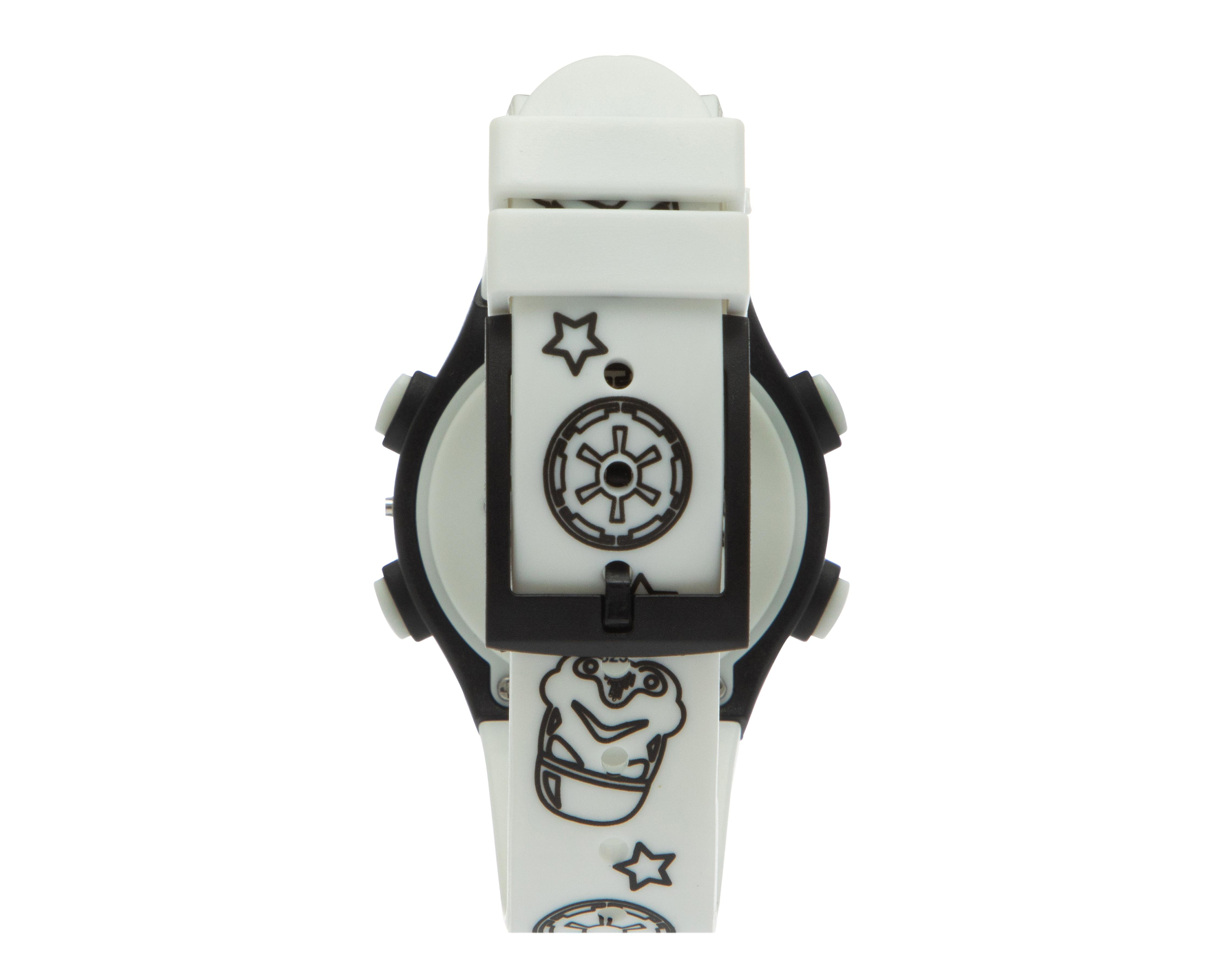 Foto 4 pulgar | Reloj Infantil Star Wars SPD4616BU Blanco