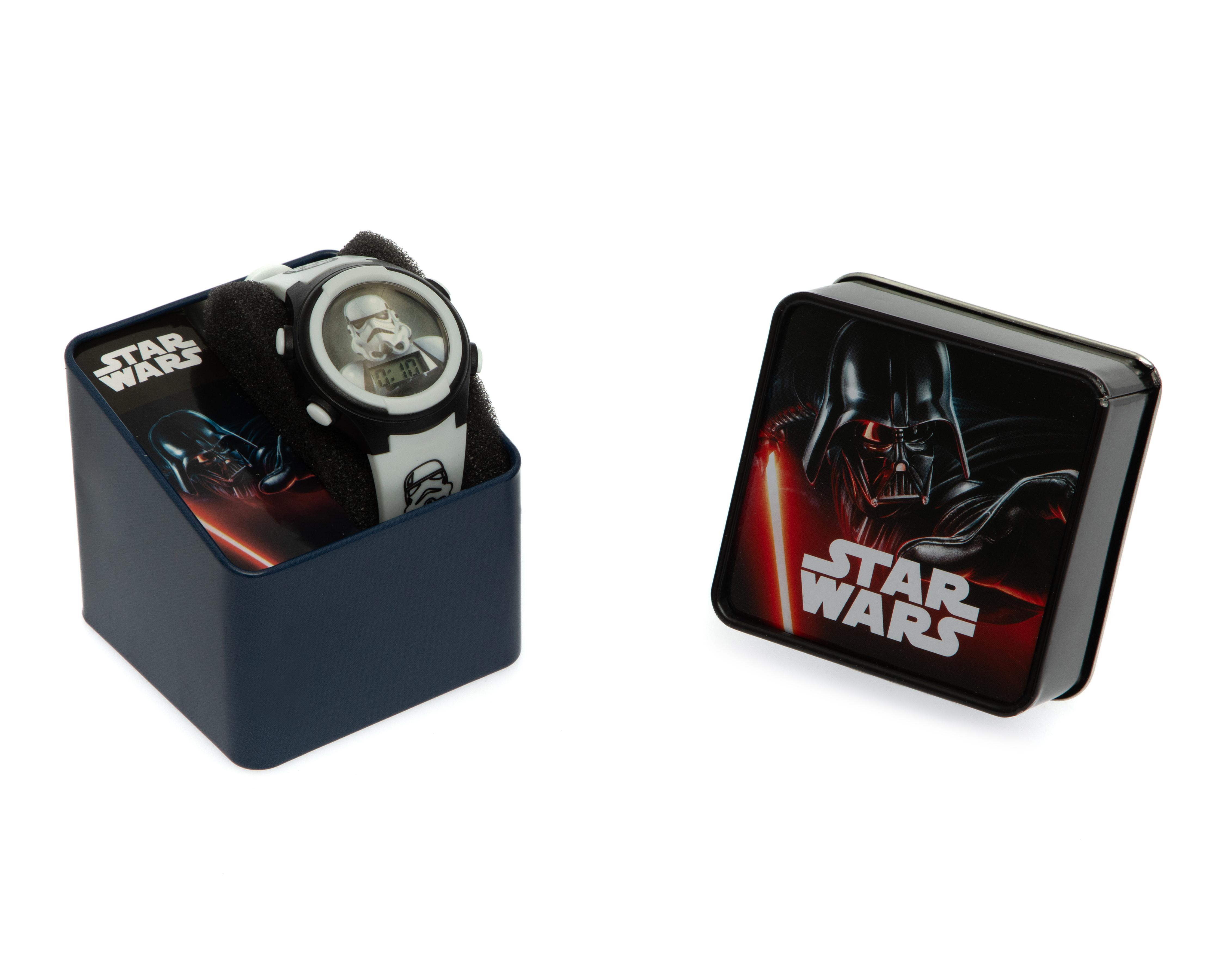 Foto 6 pulgar | Reloj Infantil Star Wars SPD4616BU Blanco