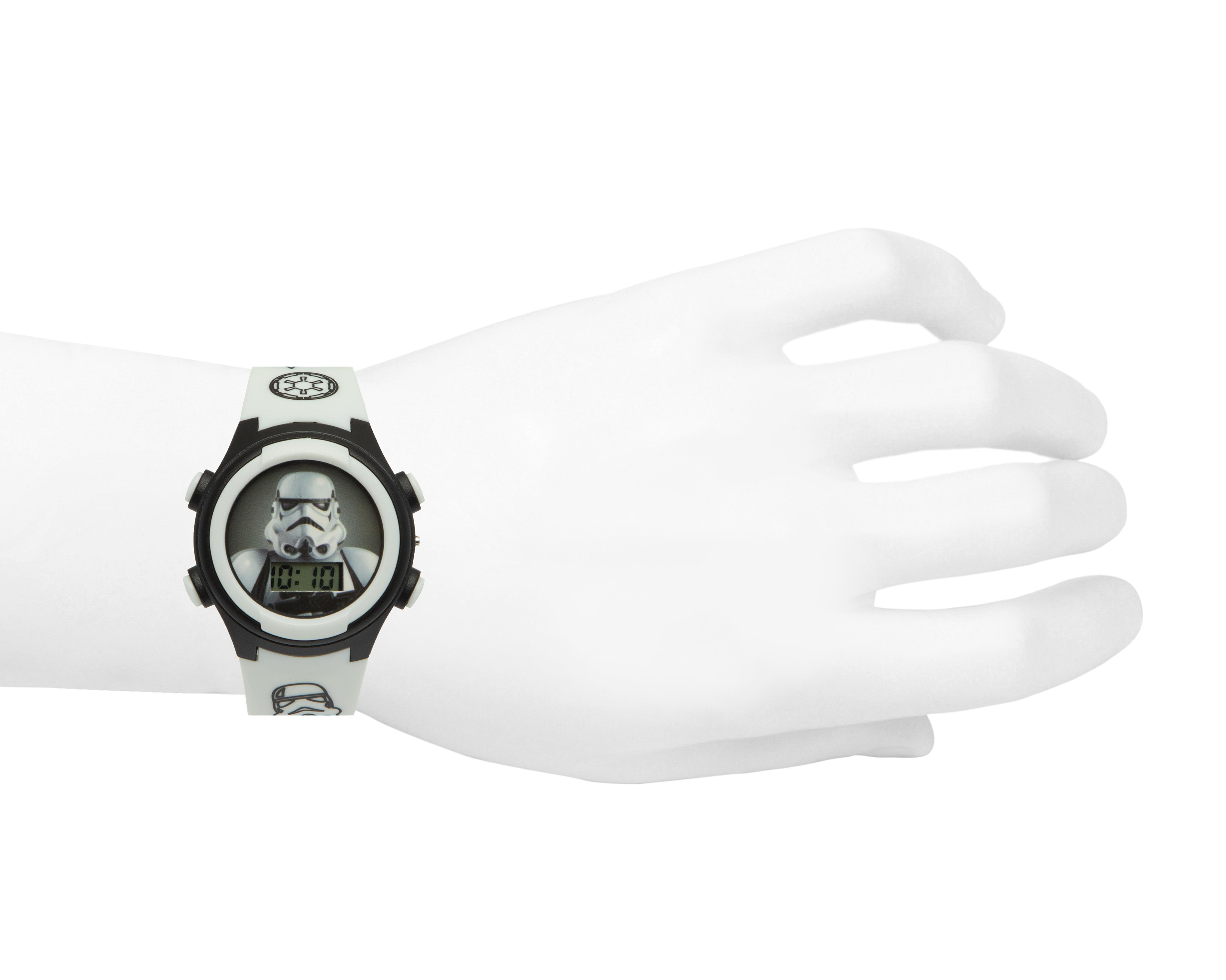 Foto 7 pulgar | Reloj Infantil Star Wars SPD4616BU Blanco