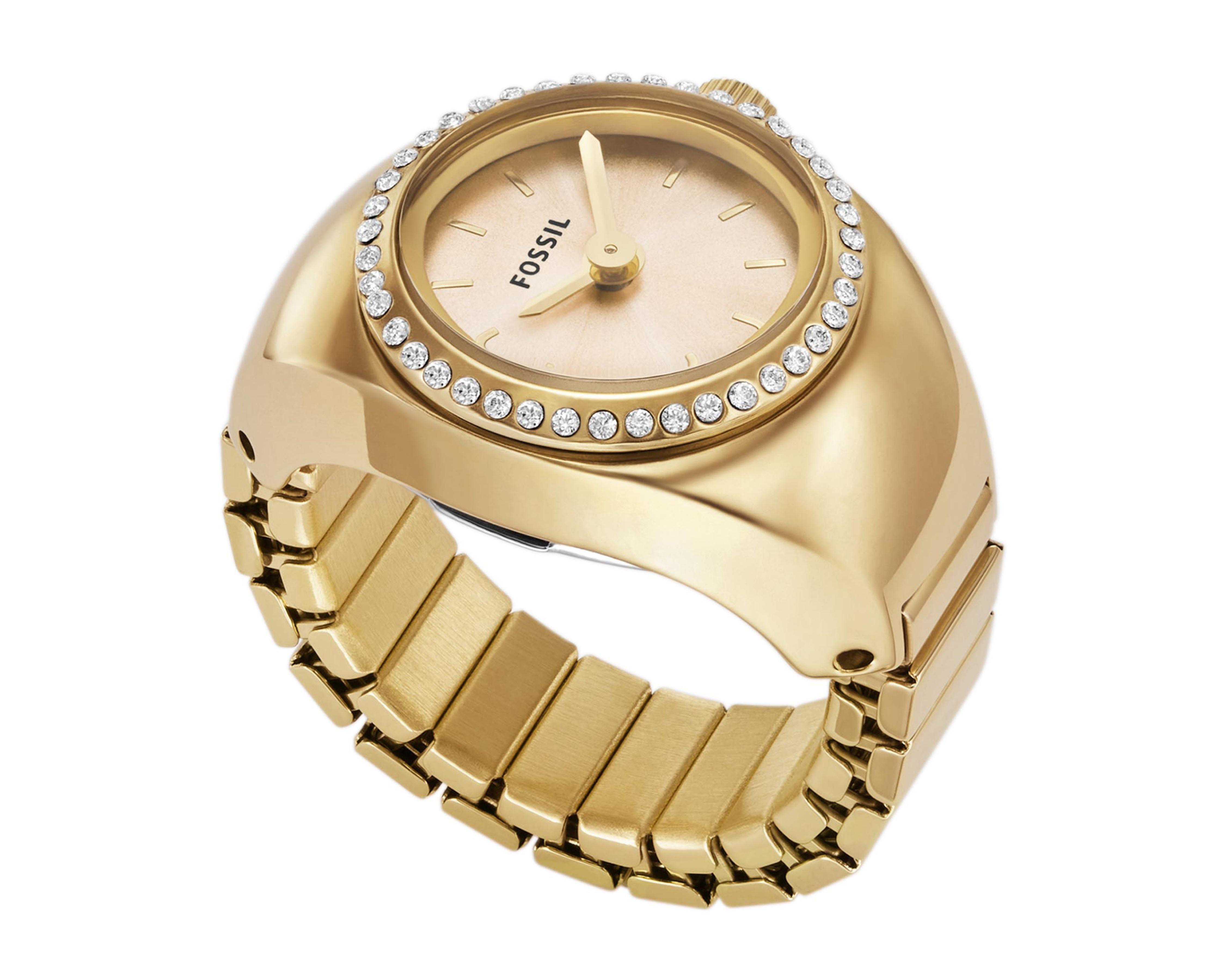 Reloj de Anillo Fossil ES5319 Dorado