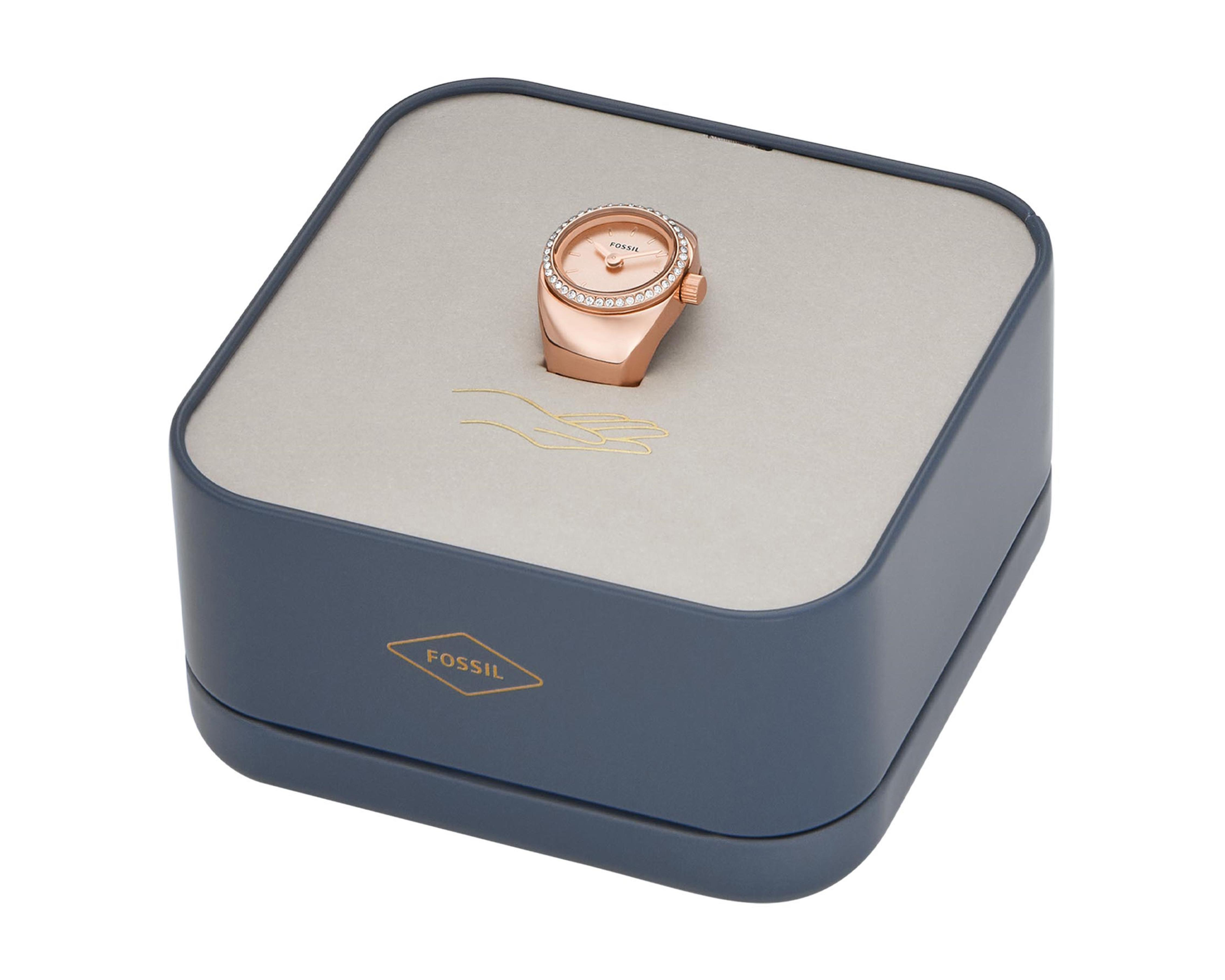 Foto 4 | Reloj de Anillo Fossil ES5320 Oro Rosa