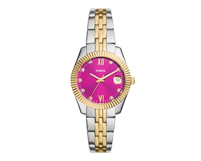Foto 1 | Reloj Fossil Scarlette ES5337 Dorado-Plateado