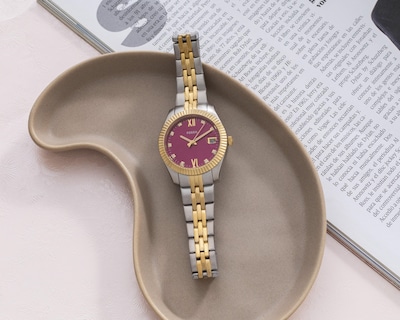 Foto 5 | Reloj Fossil Scarlette ES5337 Dorado-Plateado