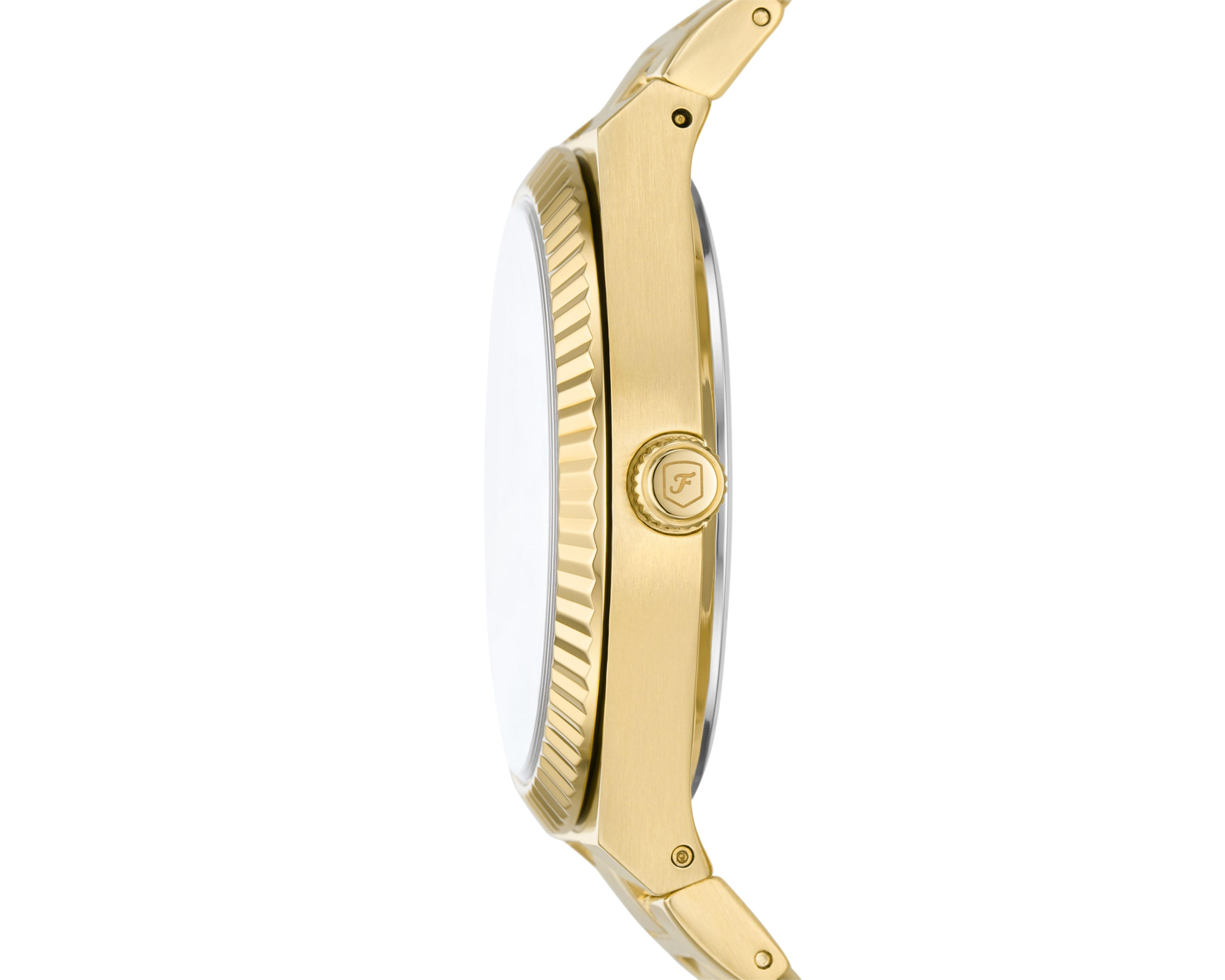 Foto 3 pulgar | Reloj Fossil Scarlette ES5325 Dorado