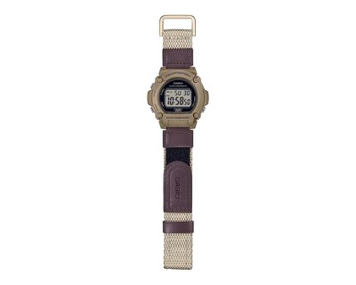 Foto 2 | Reloj para Hombre Casio MW-240B-3BVCF Café-Dorado