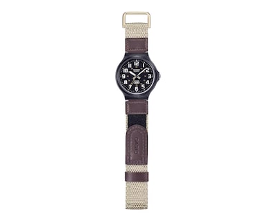 Foto 2 | Reloj para Hombre Casio MW-240B-5BVCF Café-Dorado