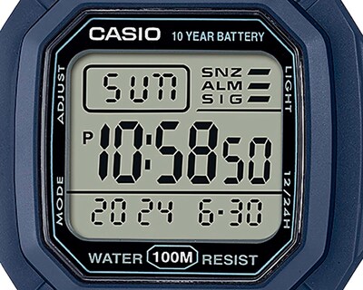 Foto 2 | Reloj para Hombre Casio W800H-2AVCF Azul