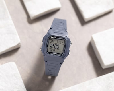Foto 4 | Reloj para Hombre Casio W800H-2AVCF Azul