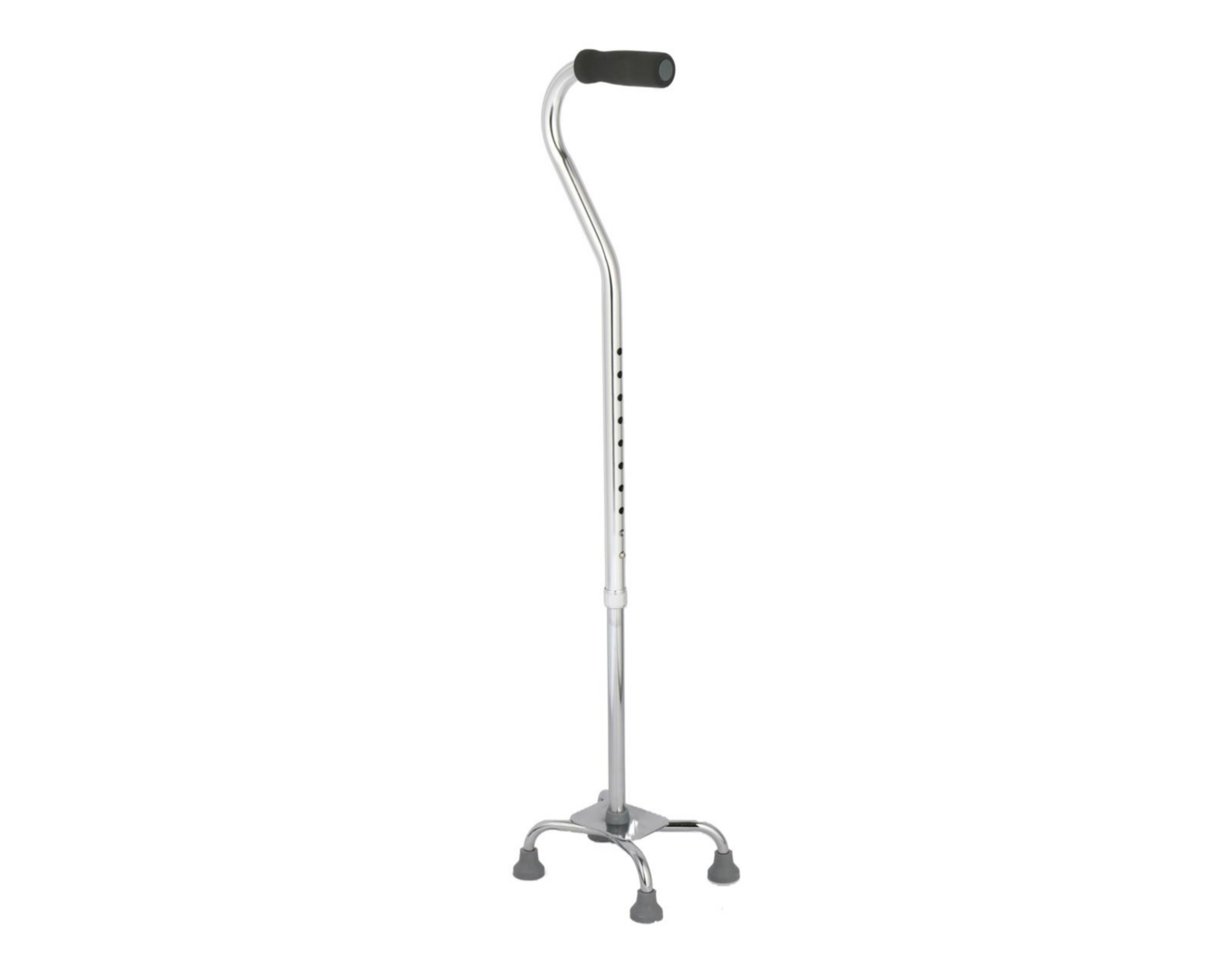 Bastón Ortopédico de Aluminio Fisiocare 10 Niveles 4 Apoyos