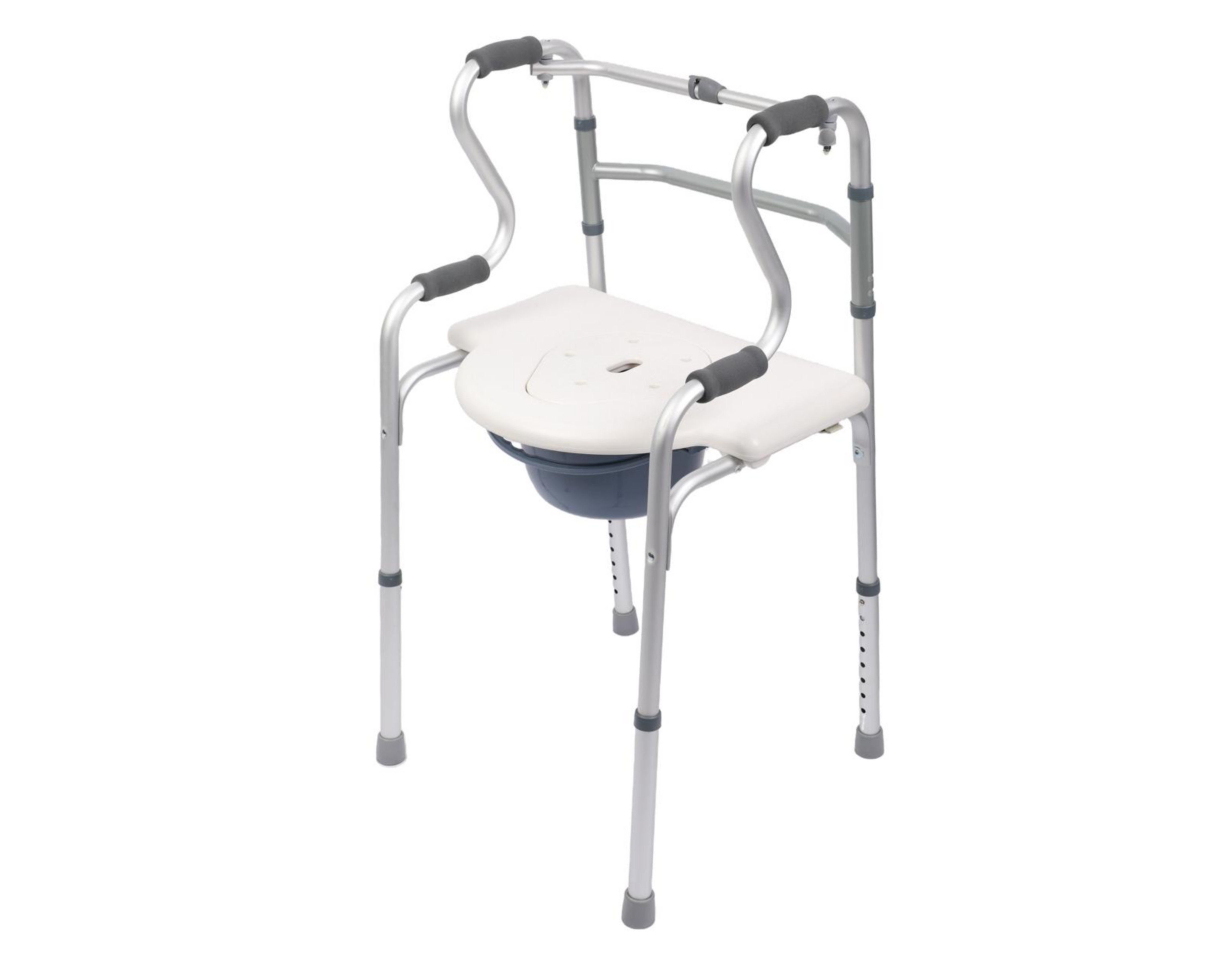 Foto 2 | Silla Cómodo de Aluminio para Adulto Fisiocare Antiderrapante