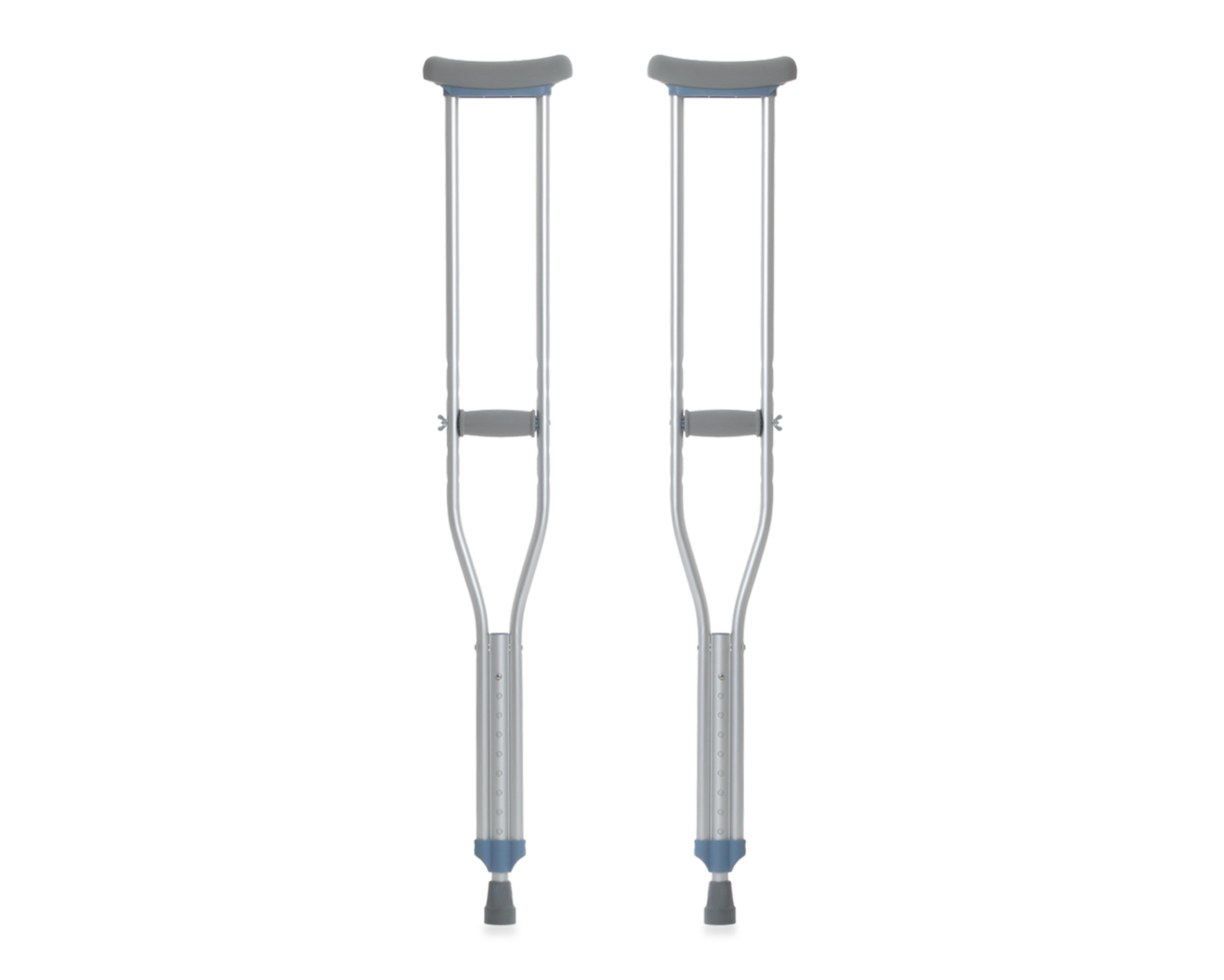 Muletas de Aluminio Fisiocare Ajustables $449
