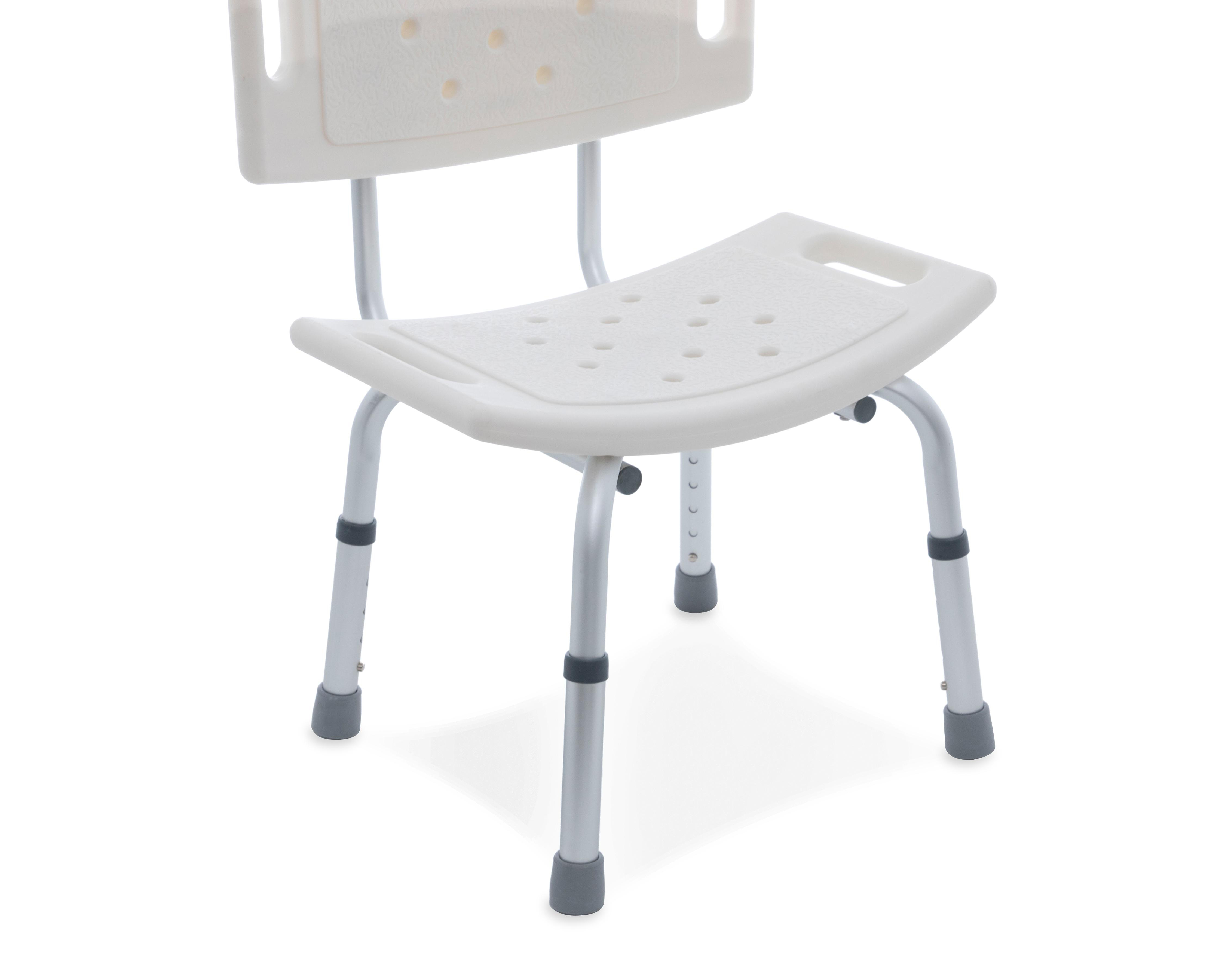 Foto 5 pulgar | Silla para Baño de Aluminio Fisiocare Ajustable