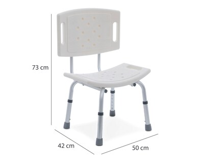 Foto 7 | Silla para Baño de Aluminio Fisiocare Ajustable