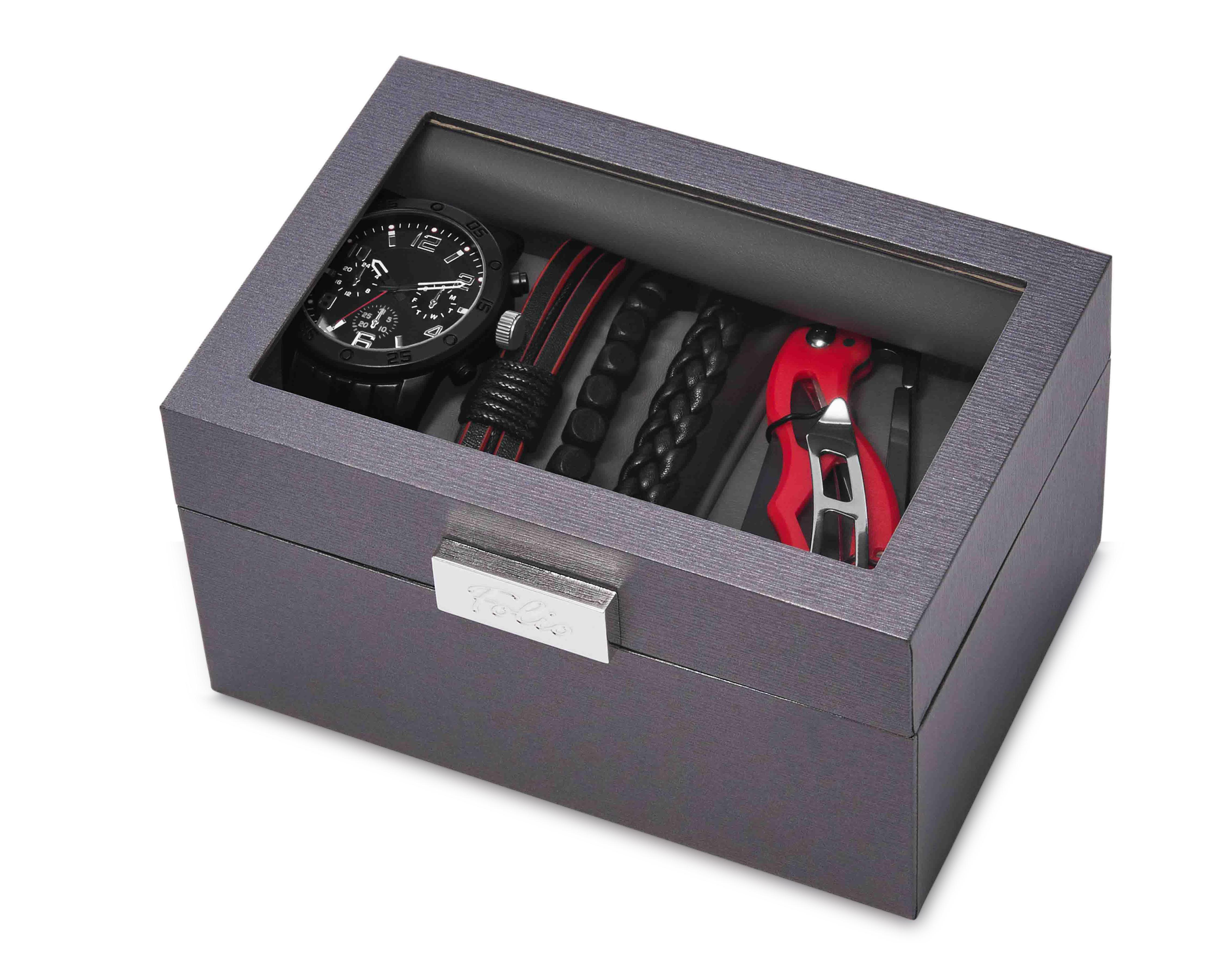 Foto 8 pulgar | Reloj Folio FMDAL1177 con 4 Accesorios
