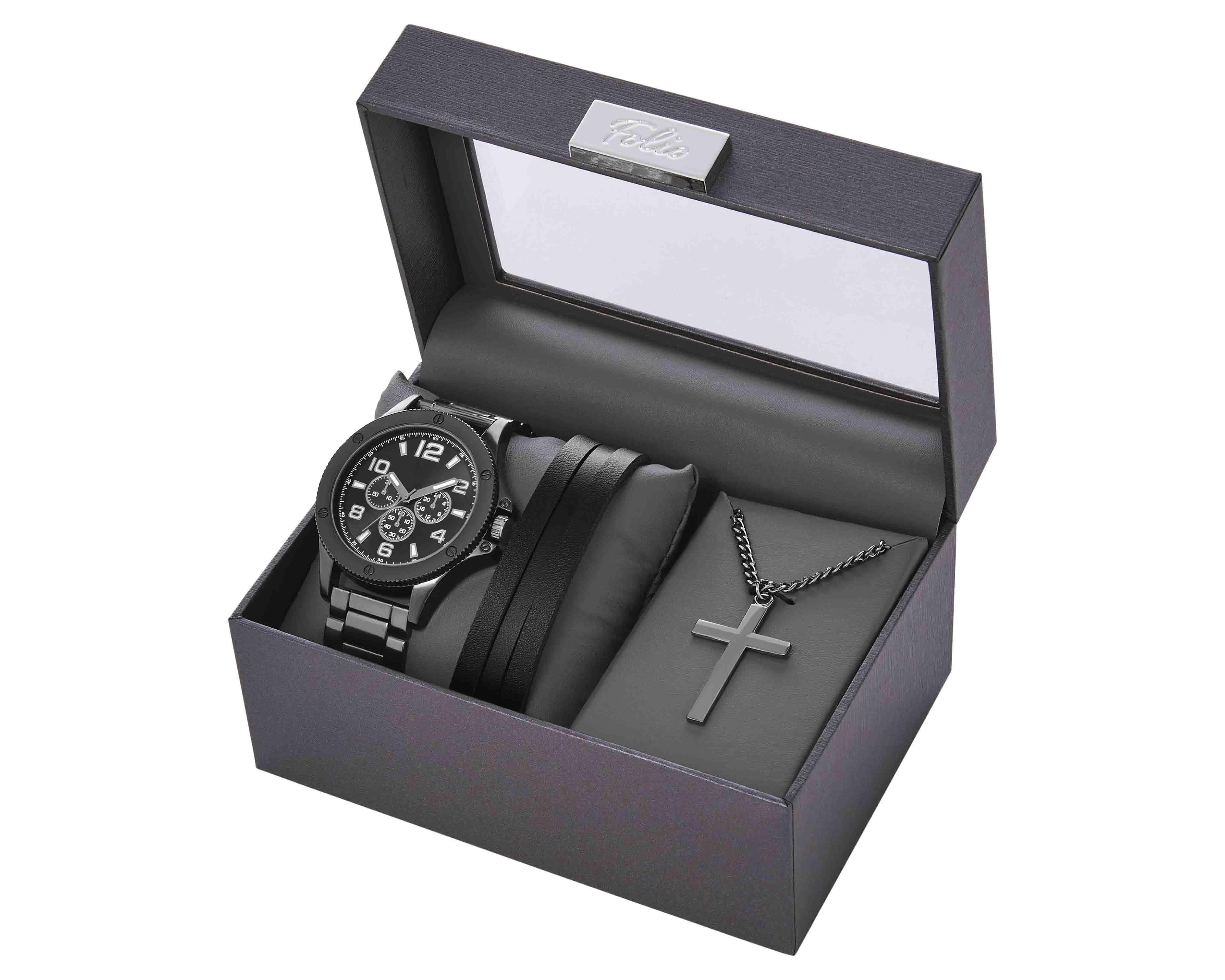 Foto 6 | Reloj Folio FMDAL1182 con 2 Accesorios