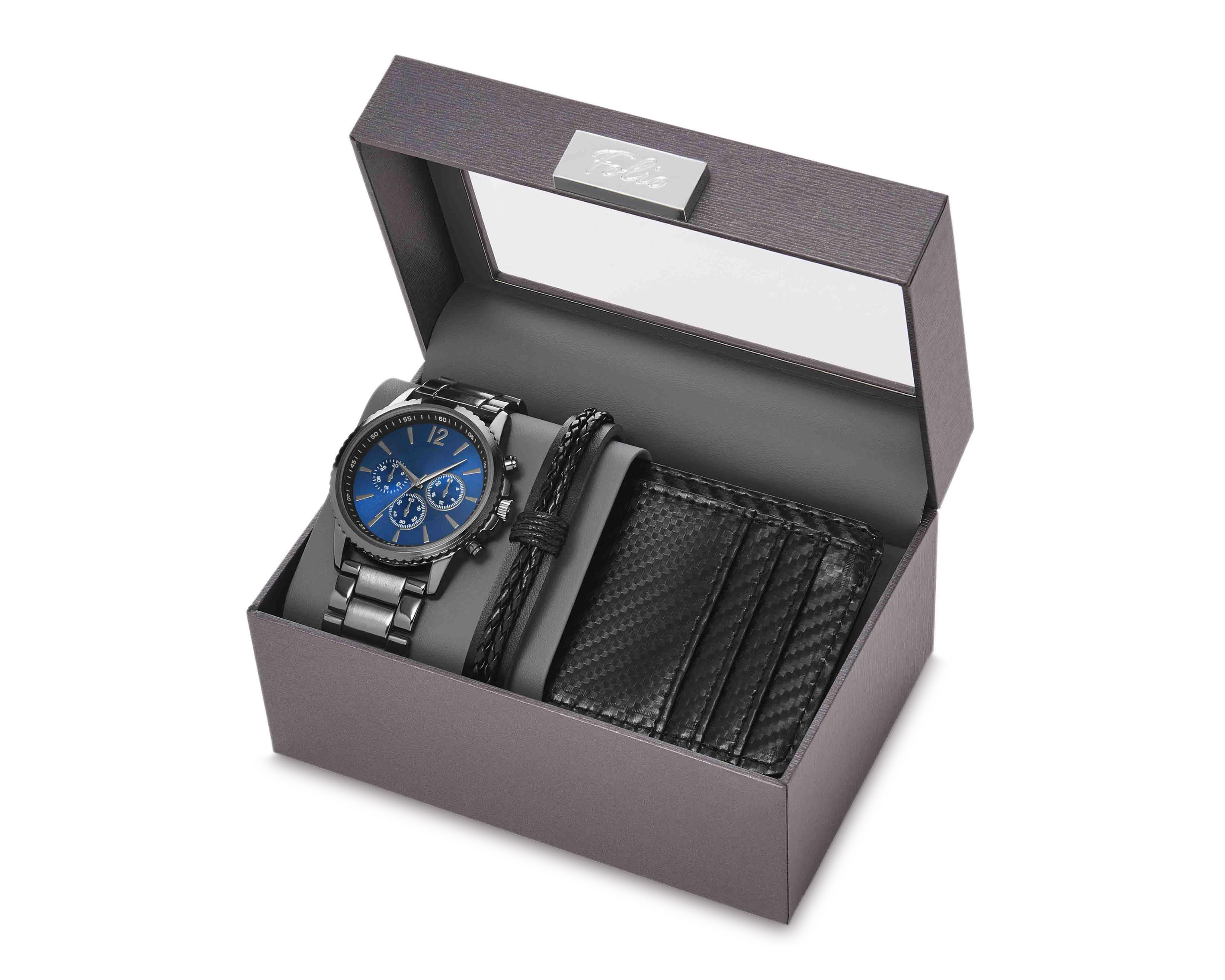 Foto 7 pulgar | Reloj Folio FMDAL1184 con 2 Accesorios