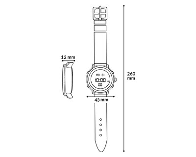 Foto 4 | Reloj CAT LJ.160.21.121 Negro