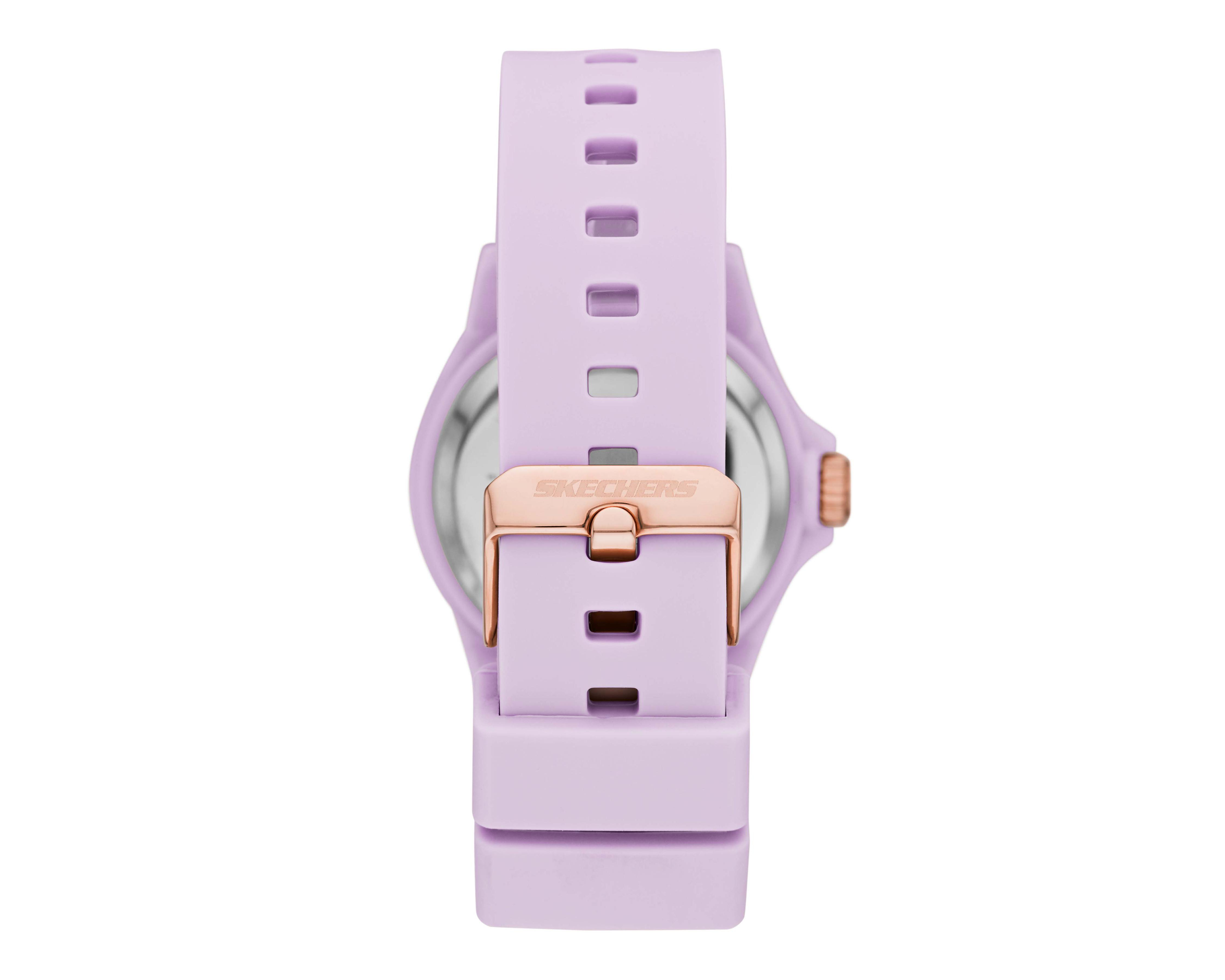 Foto 4 pulgar | Reloj Skechers SR6286 Lavanda