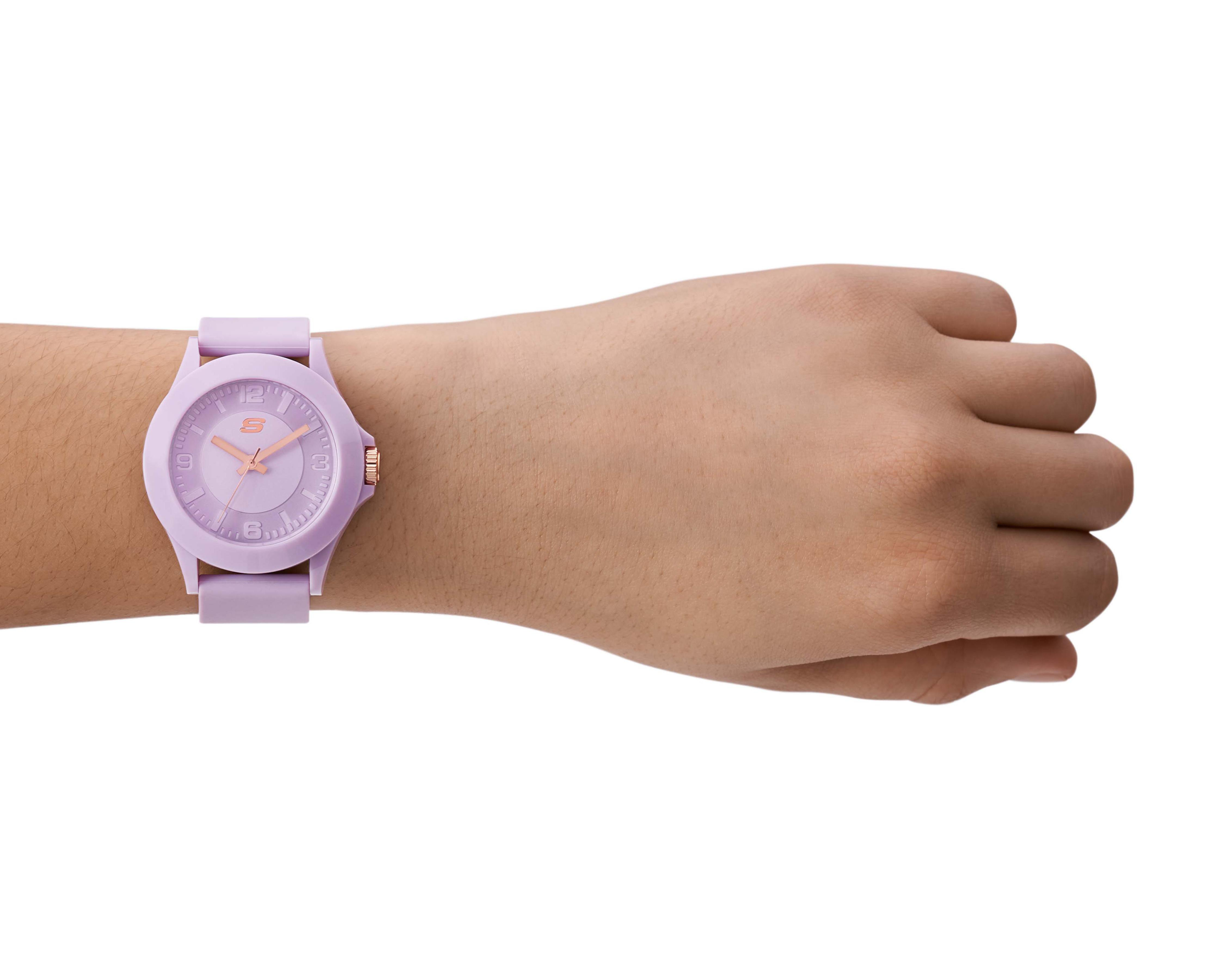 Foto 6 pulgar | Reloj Skechers SR6286 Lavanda