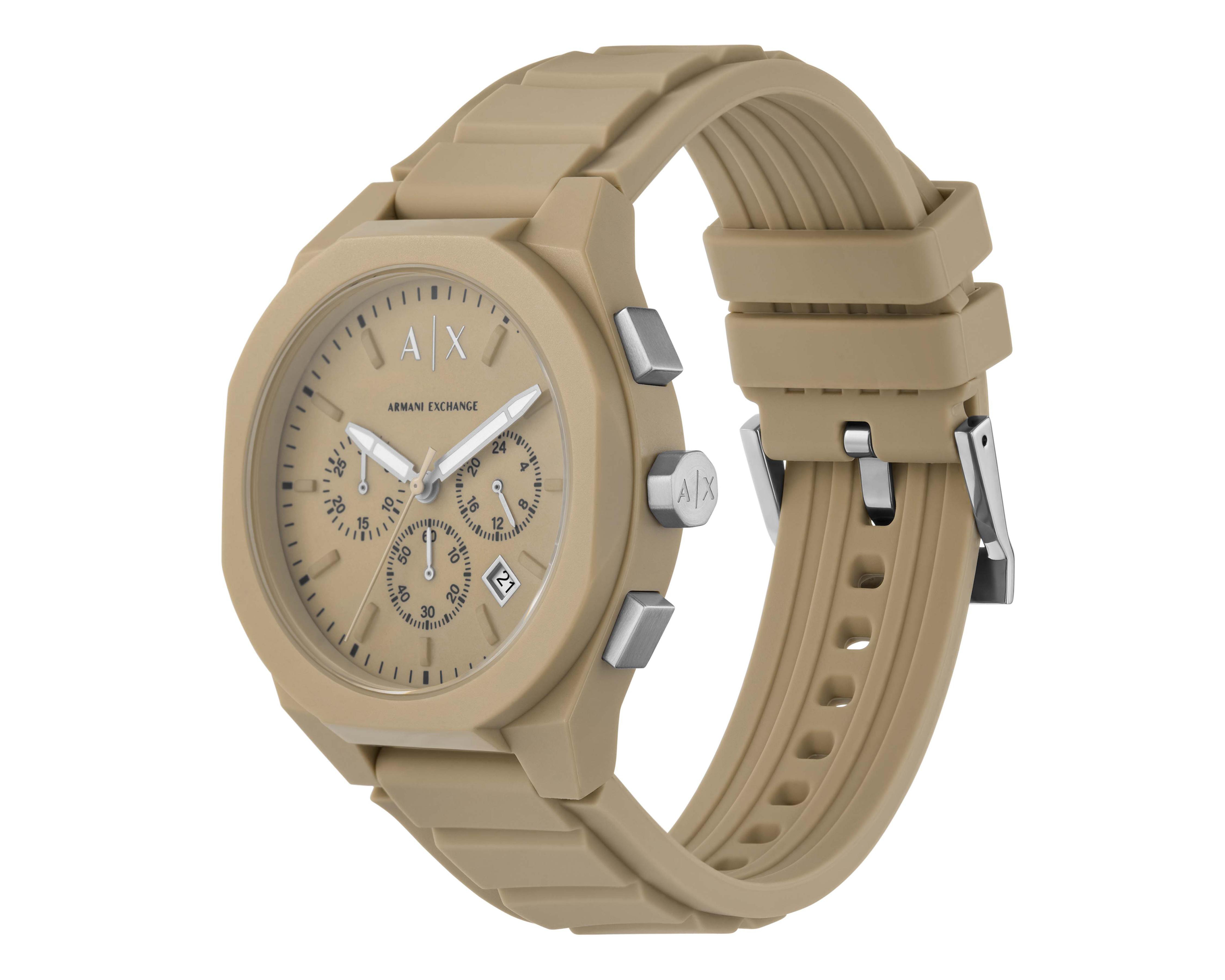 Foto 7 pulgar | Reloj Armani Exchange AX4162 Beige