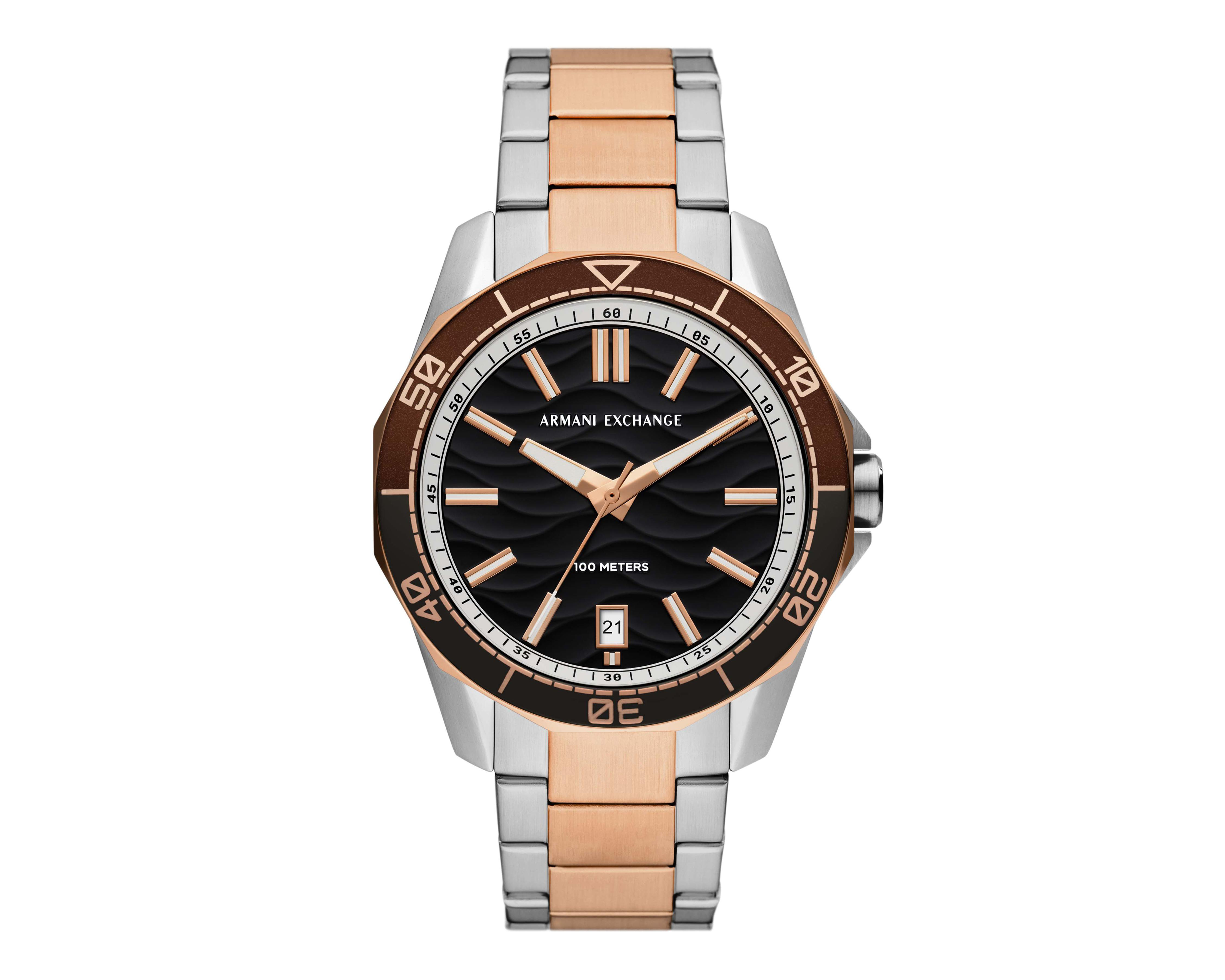 Reloj Armani Exchange AX1962 Oro Rosa/Plateado